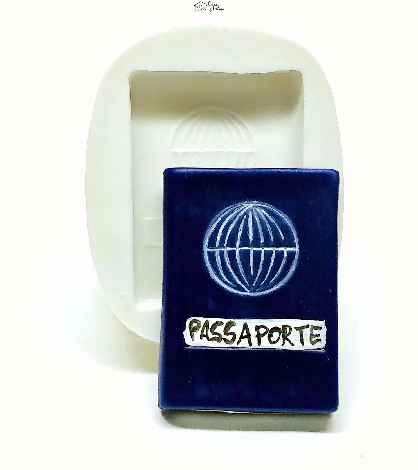 Molde de silicone - Kit Viagem - Passaporte - Grande - P1011