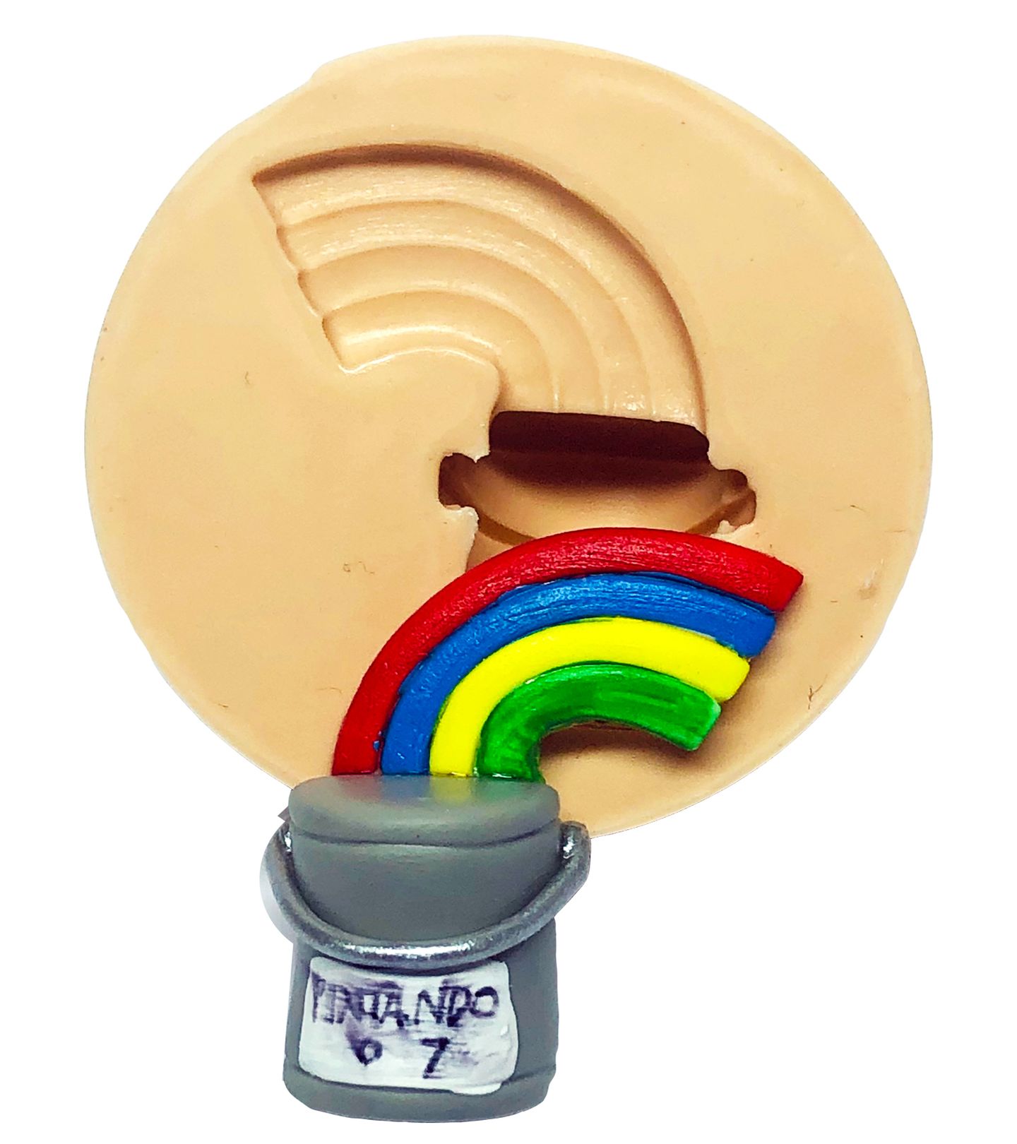 Pintando o 7 - Balde de Tinta - Medio - P702