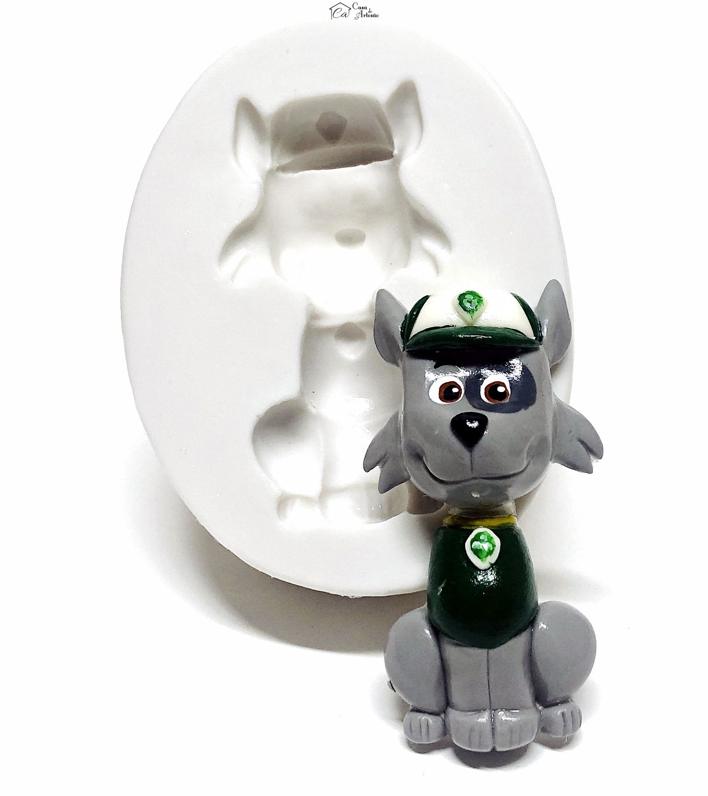 Molde de silicone - Patrulha Canina - Rocky - Grande - P1052