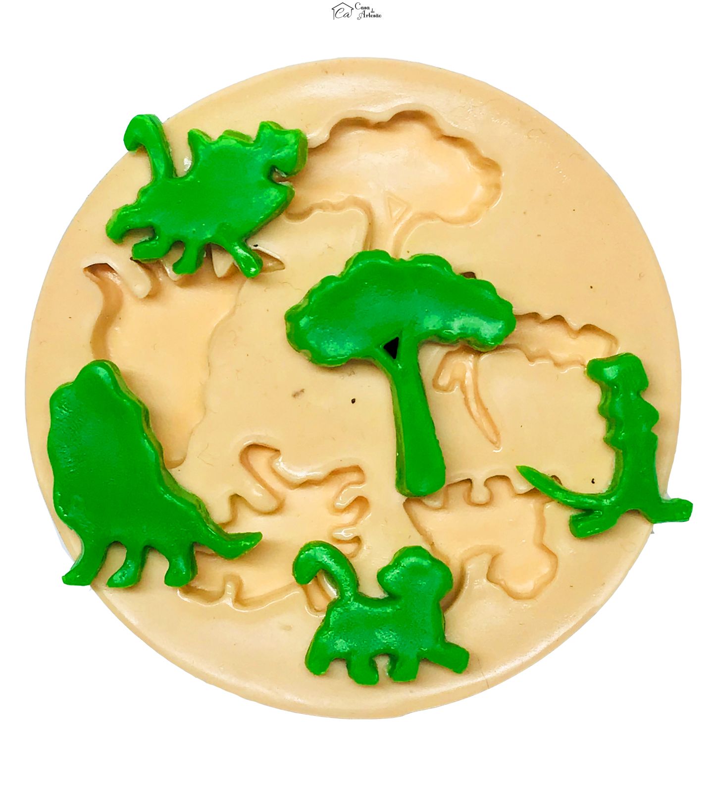 Molde de silicone - Rei Leão - Sombra Personagens - Pequena - P635