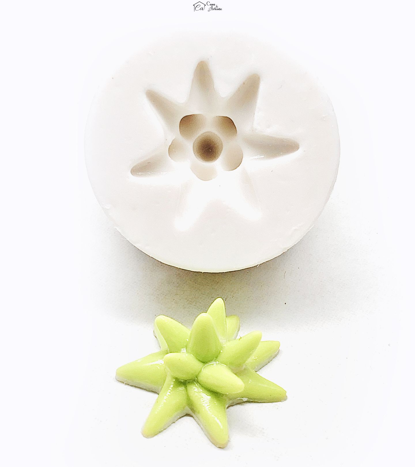 Molde de silicone - Suculenta - Mod.09