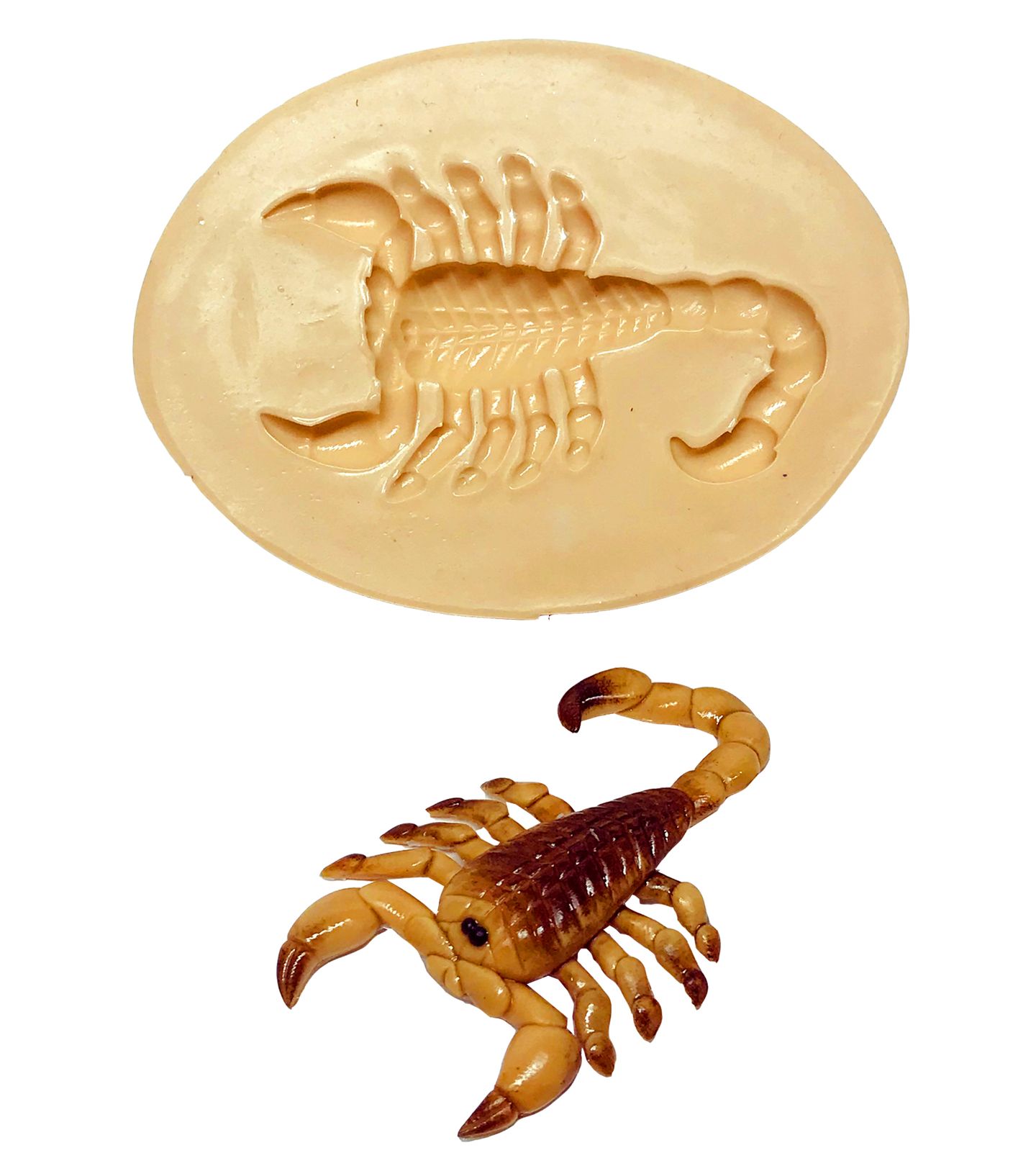 Molde de silicone - Escorpião - Medio - P615