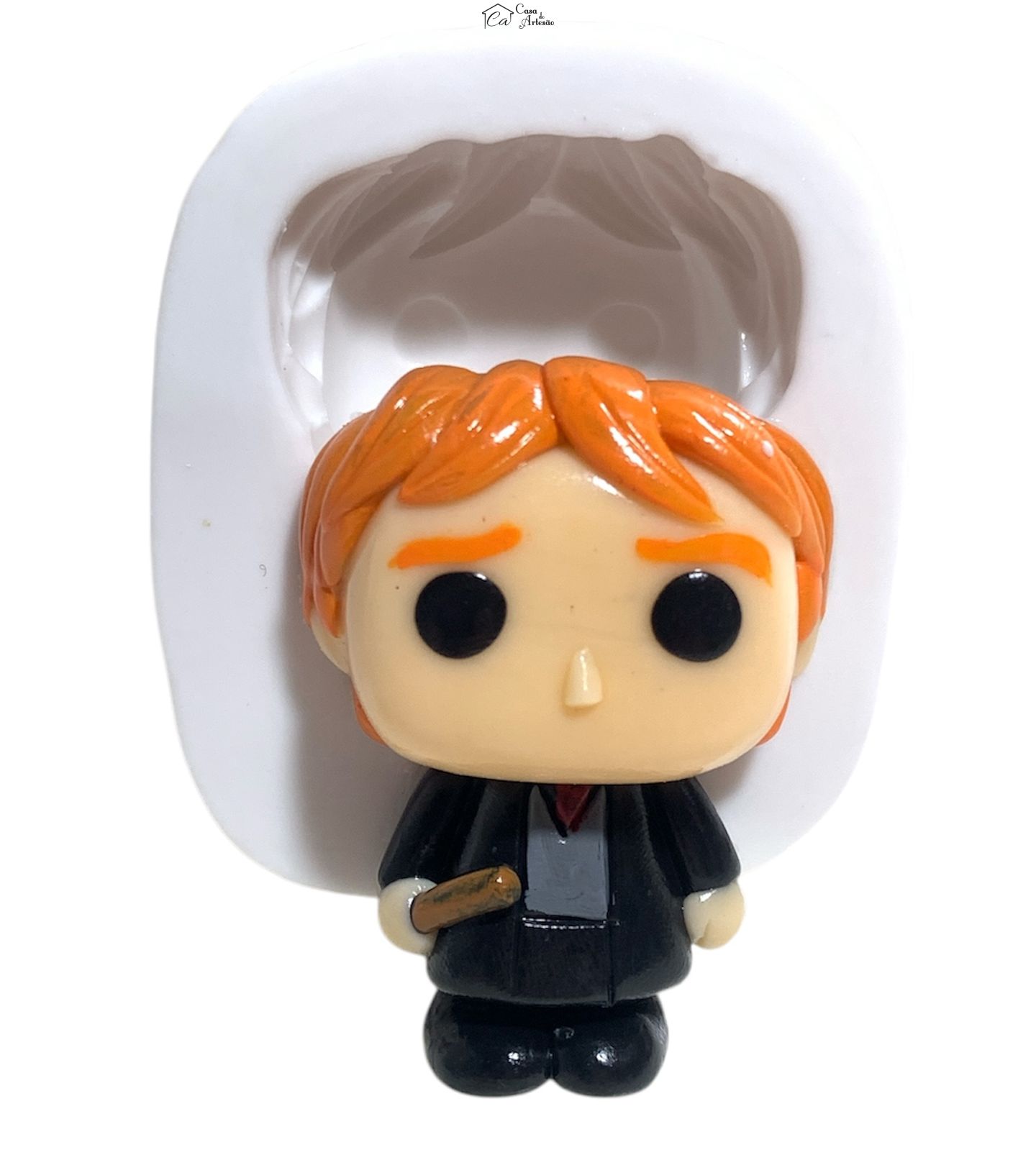 Molde de silicone - Harry Potter - Funko Pop Mini - Ron Weasley - P1254