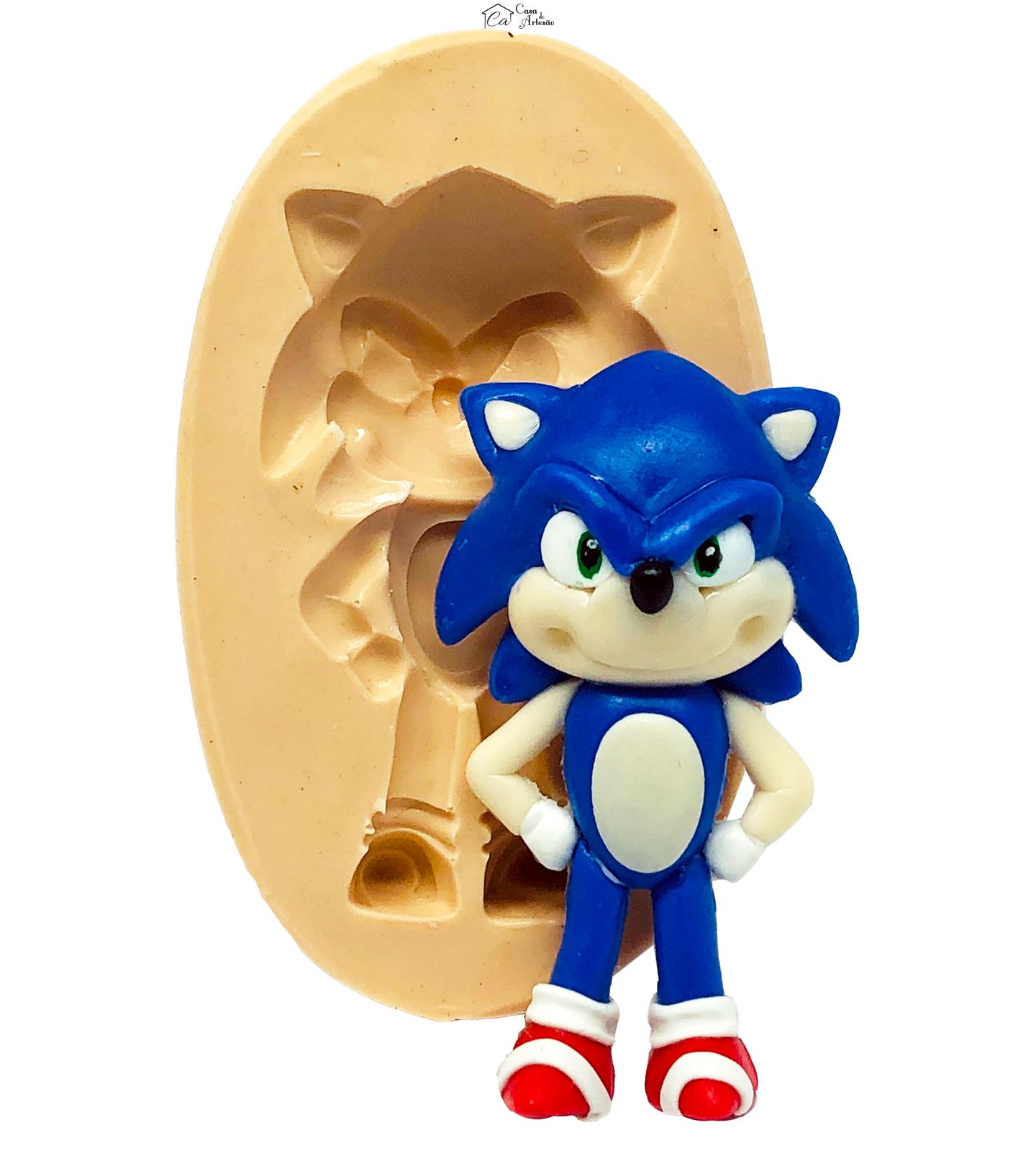 Molde de silicone - Sonic - Medio - P756 / P1180