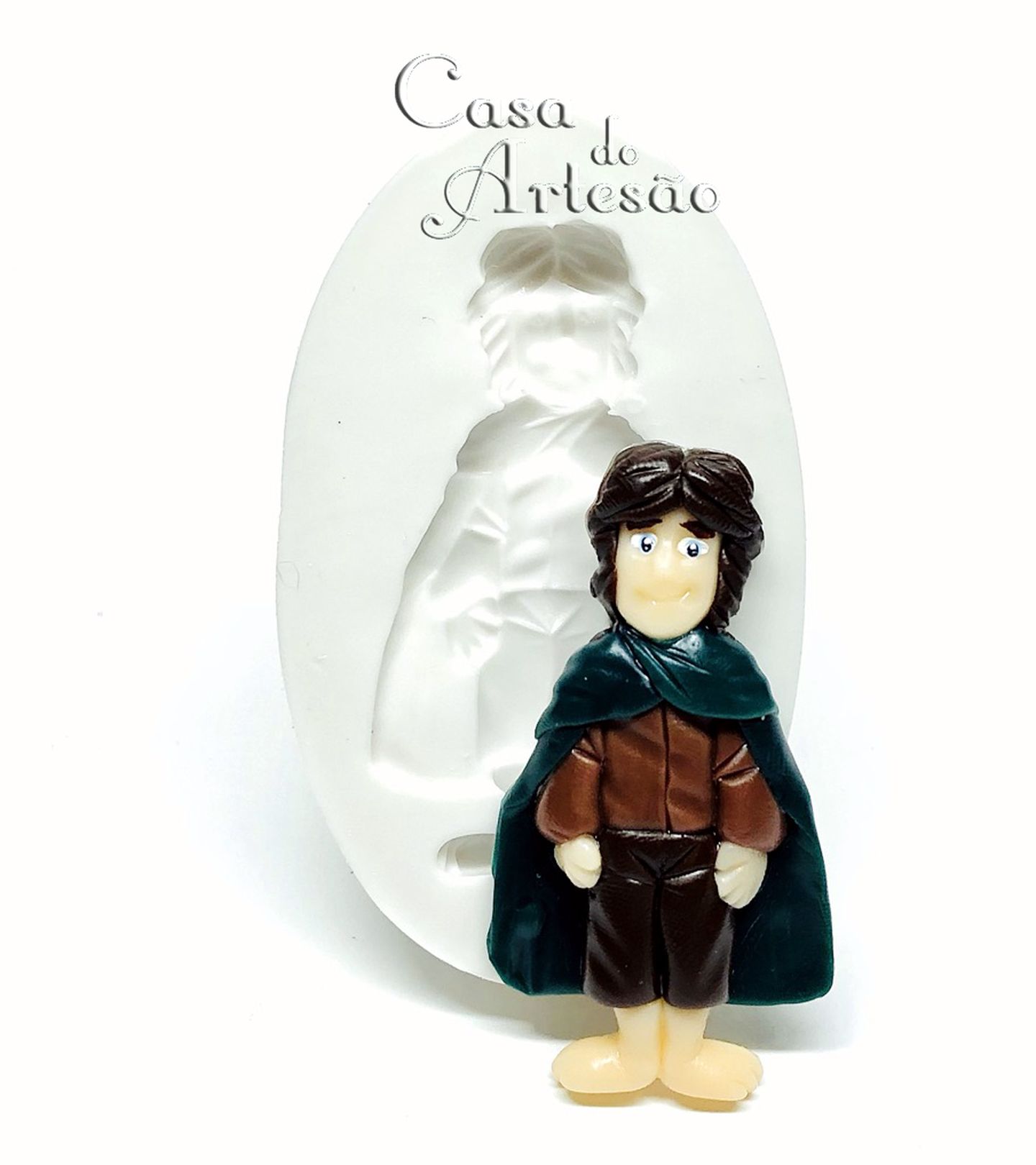 Molde de silicone - Senhor do Aneis - Frodo - Medio - P916
