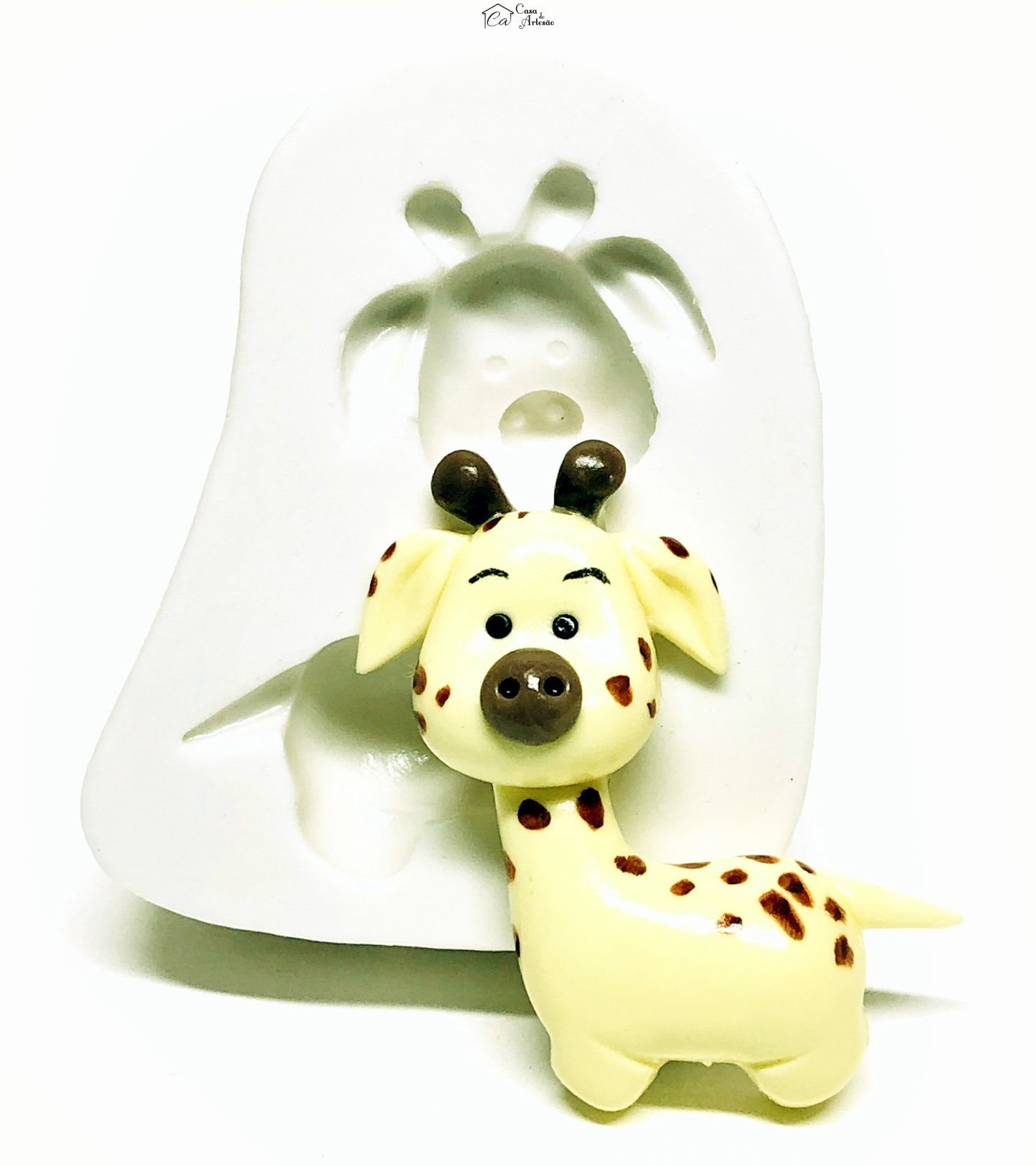 Molde de silicone - Girafa - Grande - P1083