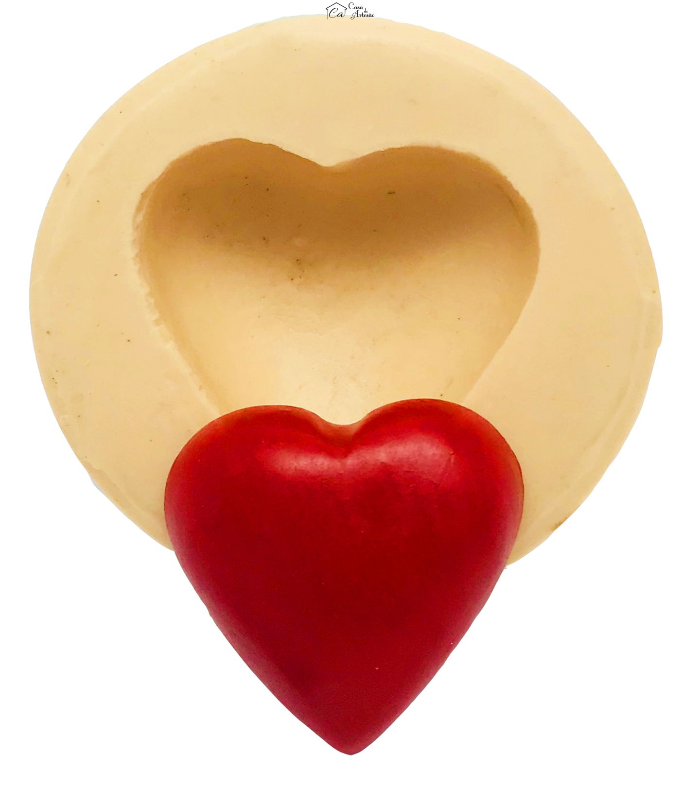 Molde de silicone - Coração