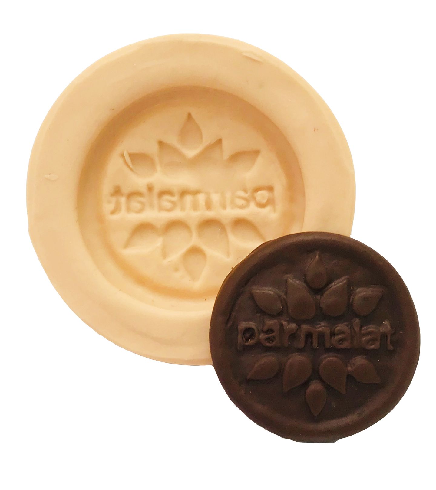 Molde de silicone - Bolacha Redonda Parmalat II