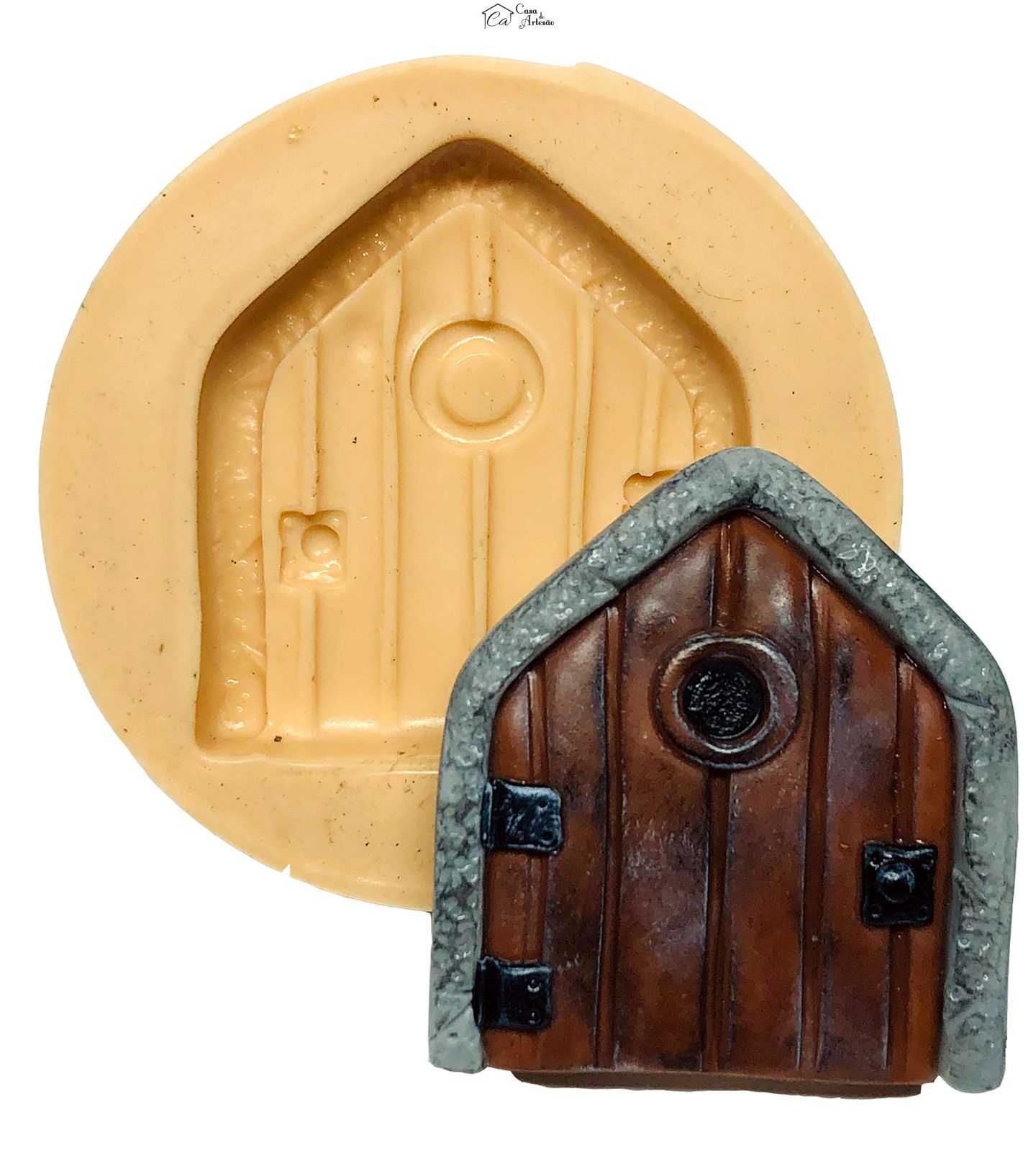 Molde de silicone - Porta - Mod. 03 - Pequena - P679