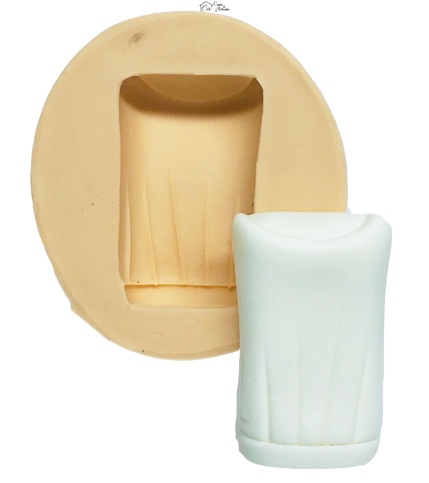 Molde de silicone - Utensilios de Cozinha - Chapeu Chef Mod.03 - Medio - P582