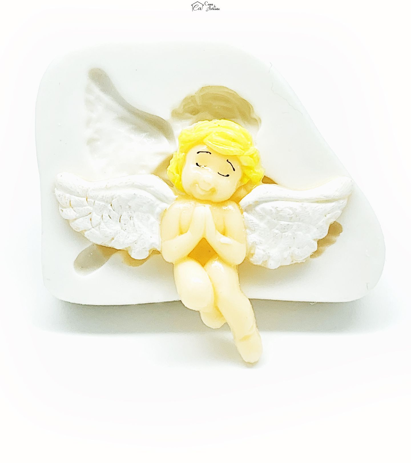 Molde de silicone - Anjo - Modelo 5 -Tamanho Único - P1151