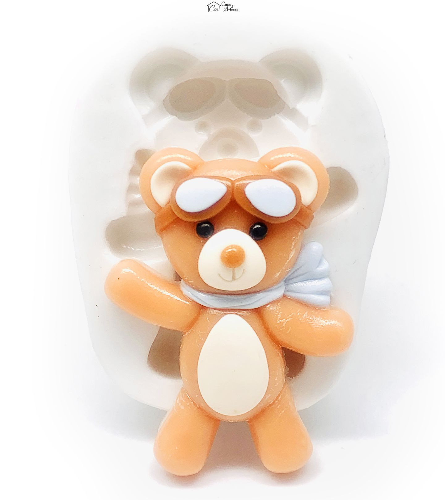 Molde de silicone - Urso Baloeiro - Grande - P1206