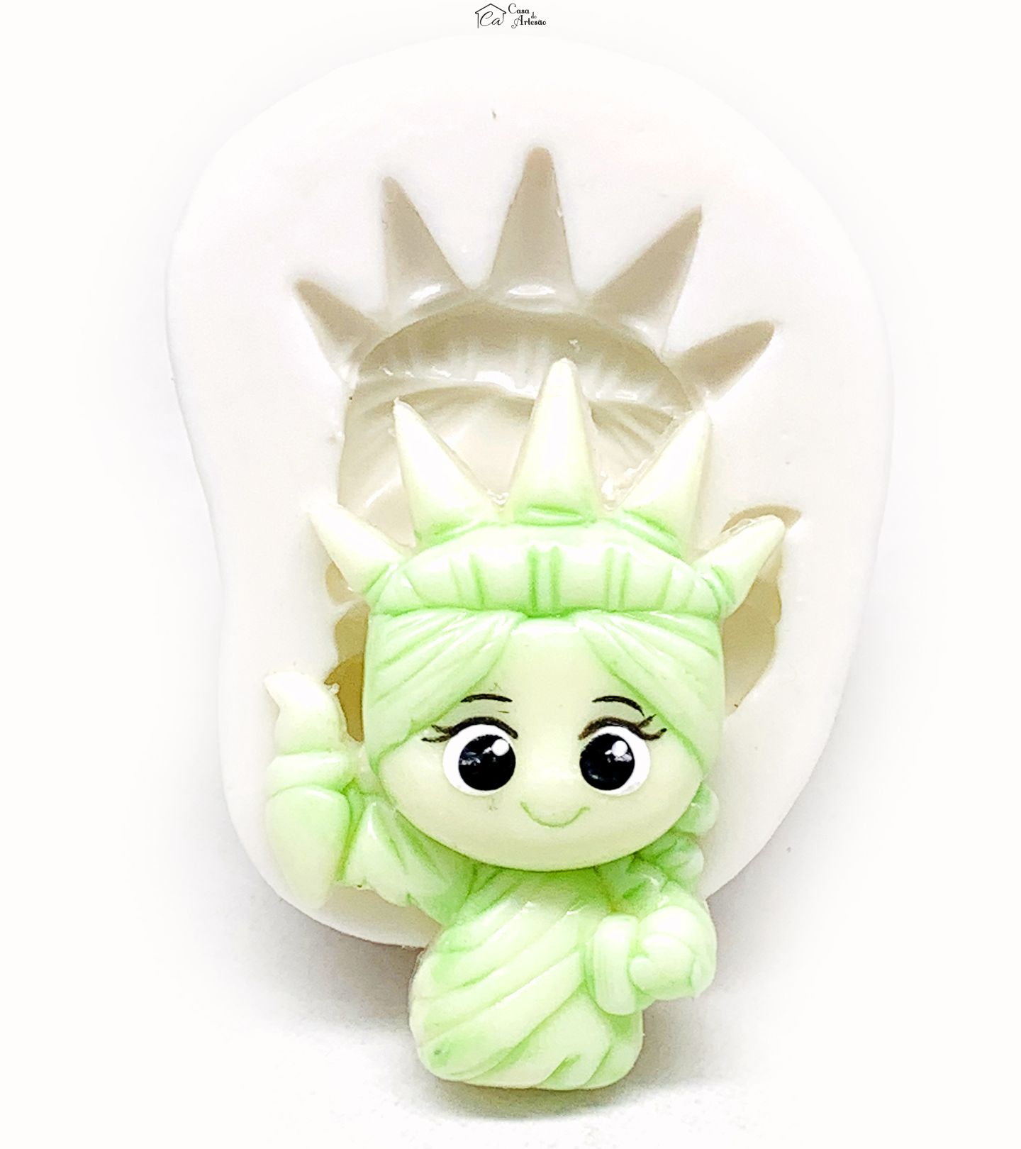 Molde de silicone - Estatua da Liberdade - Media - P1156