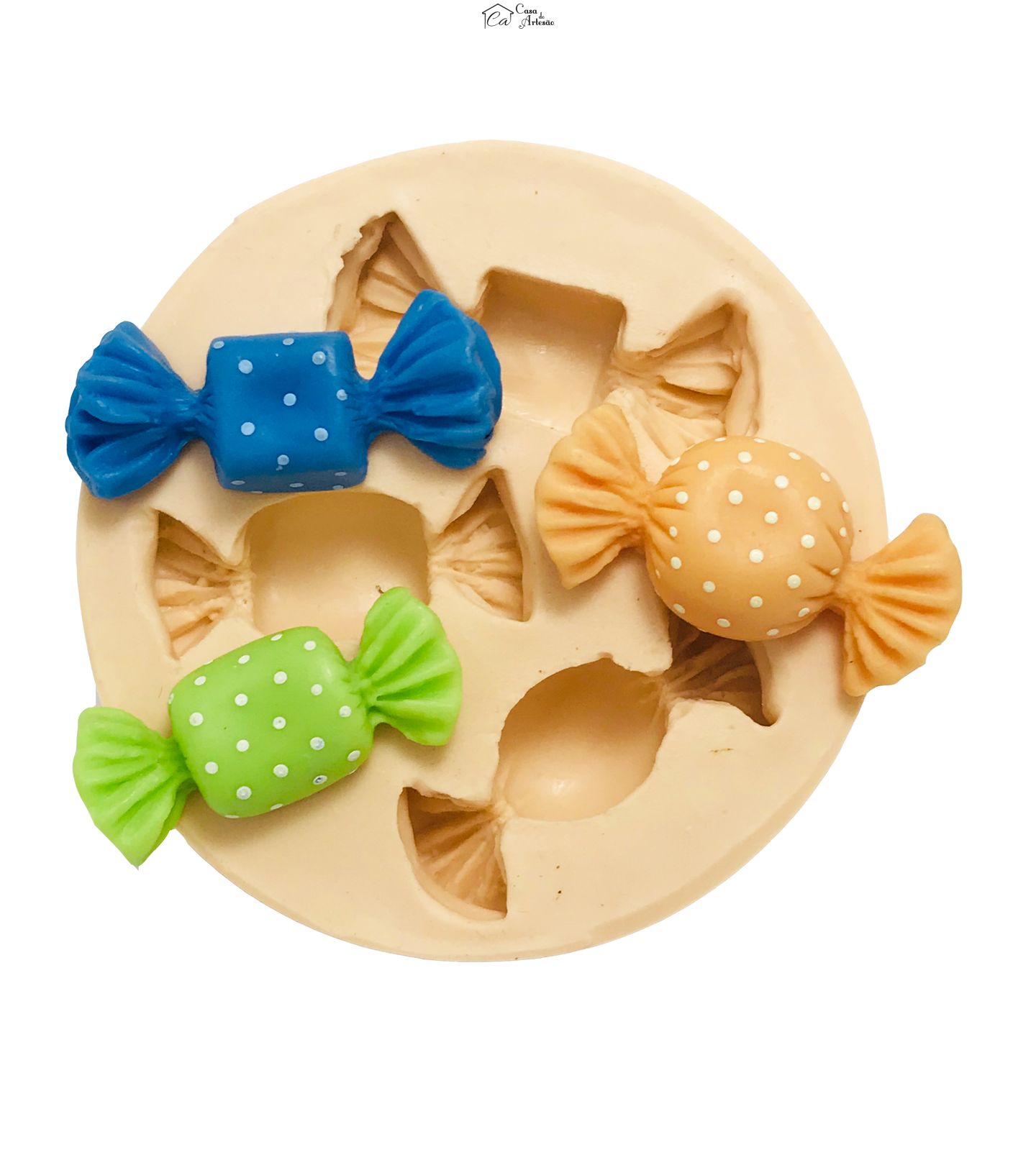 Molde de silicone - Balas - 3