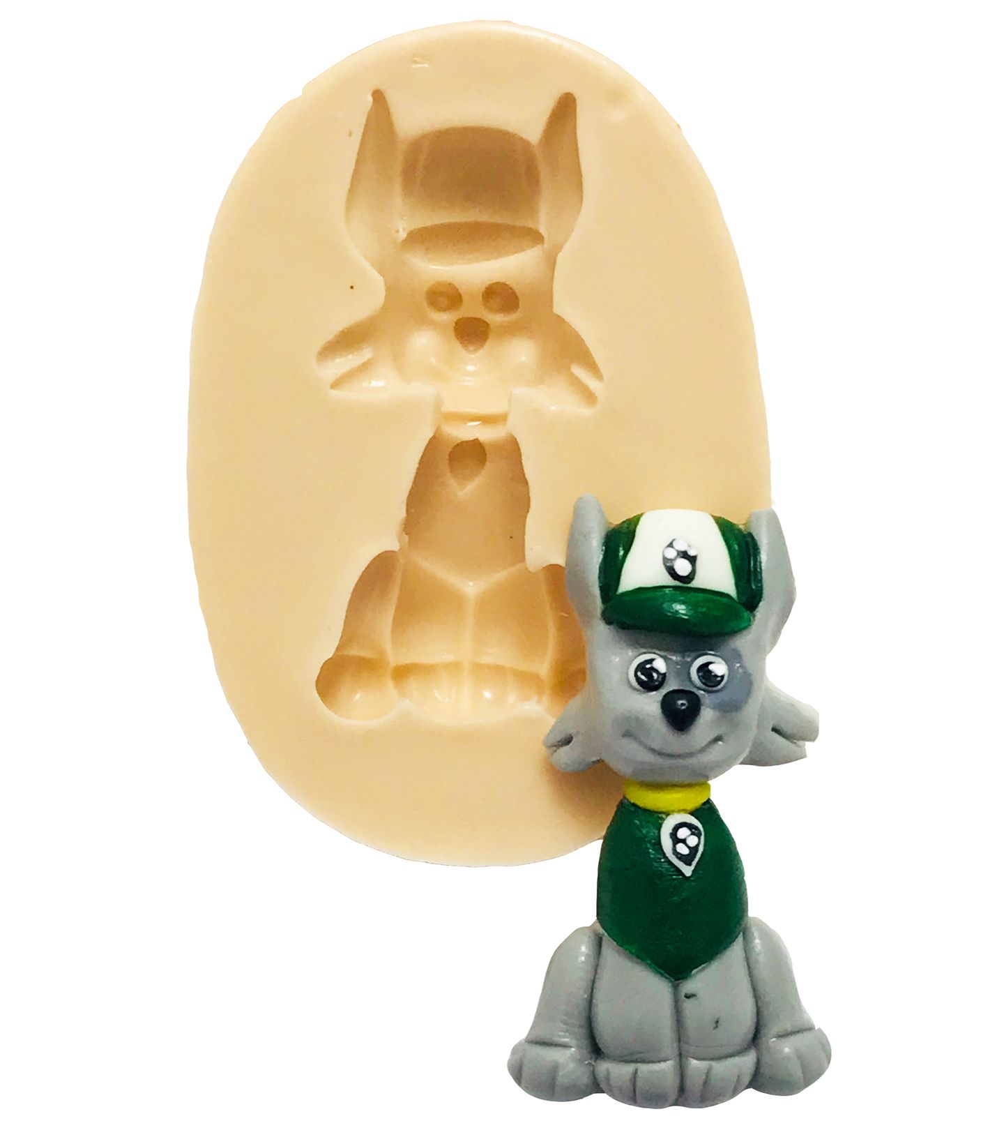 Molde de silicone - Patrulha Canina - Rocky - Pequeno - P441