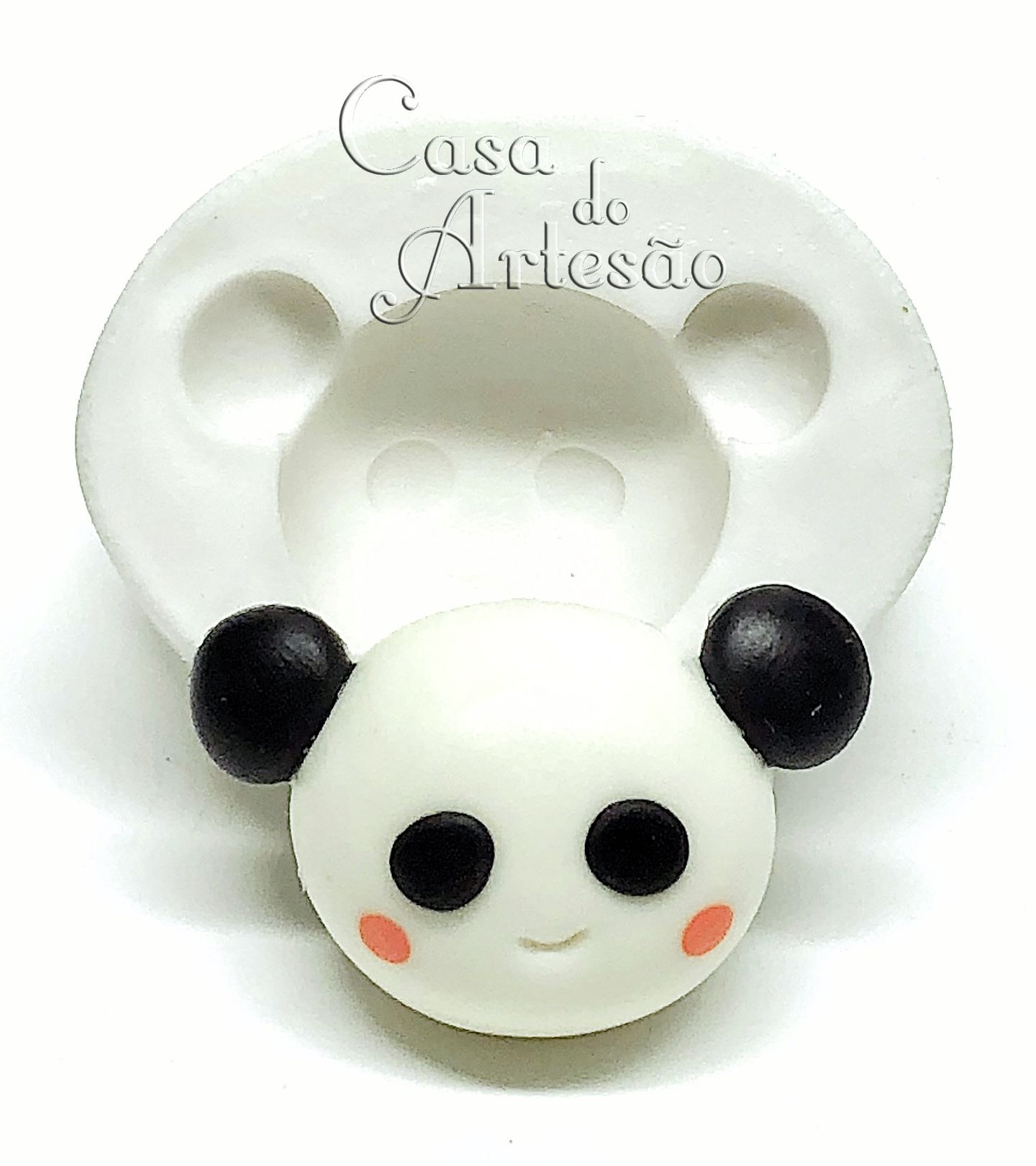 Kawaii - Rosto Panda - Medio - P910