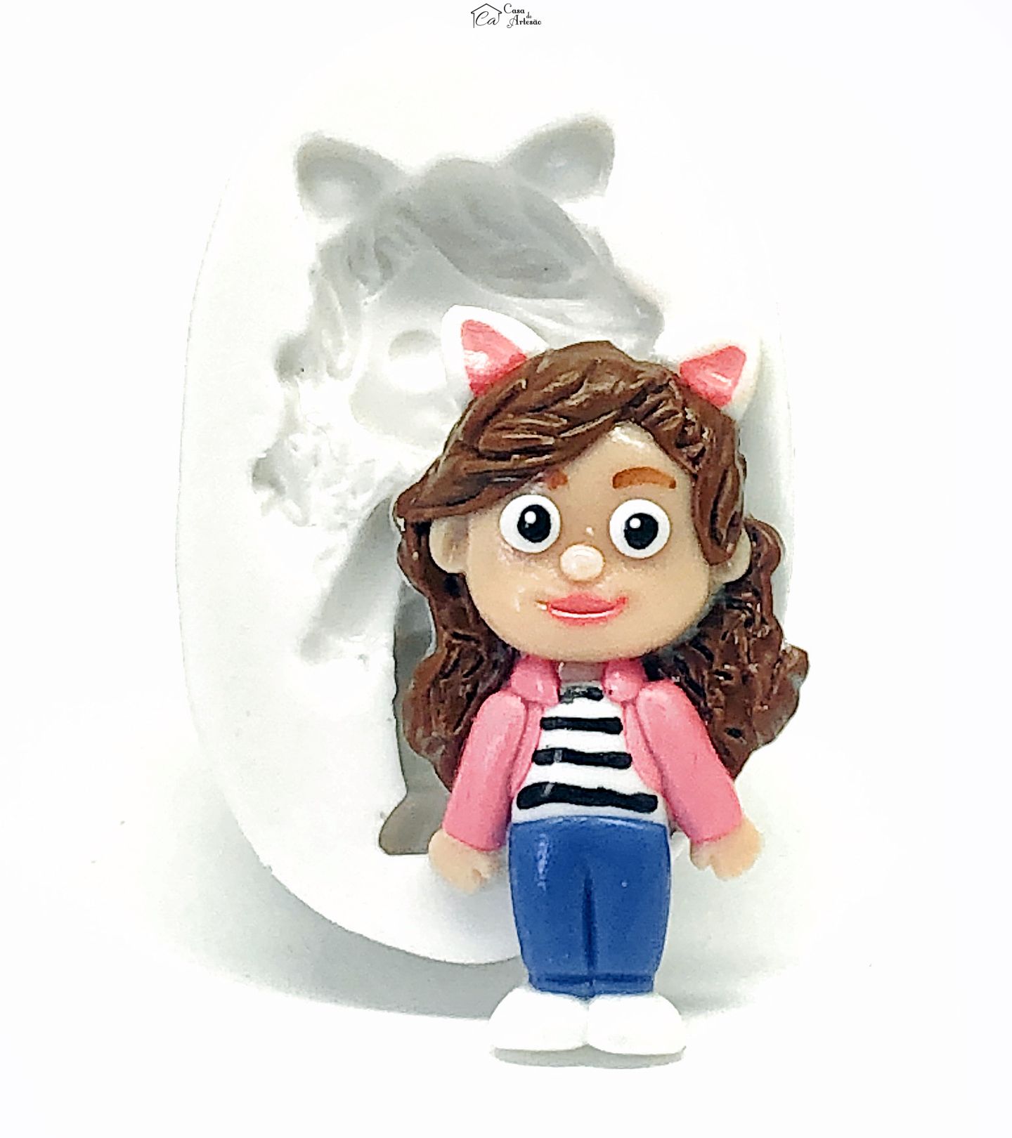 Molde de silicone - A Casa Magica da Gabby - Gabby - Media - P1111