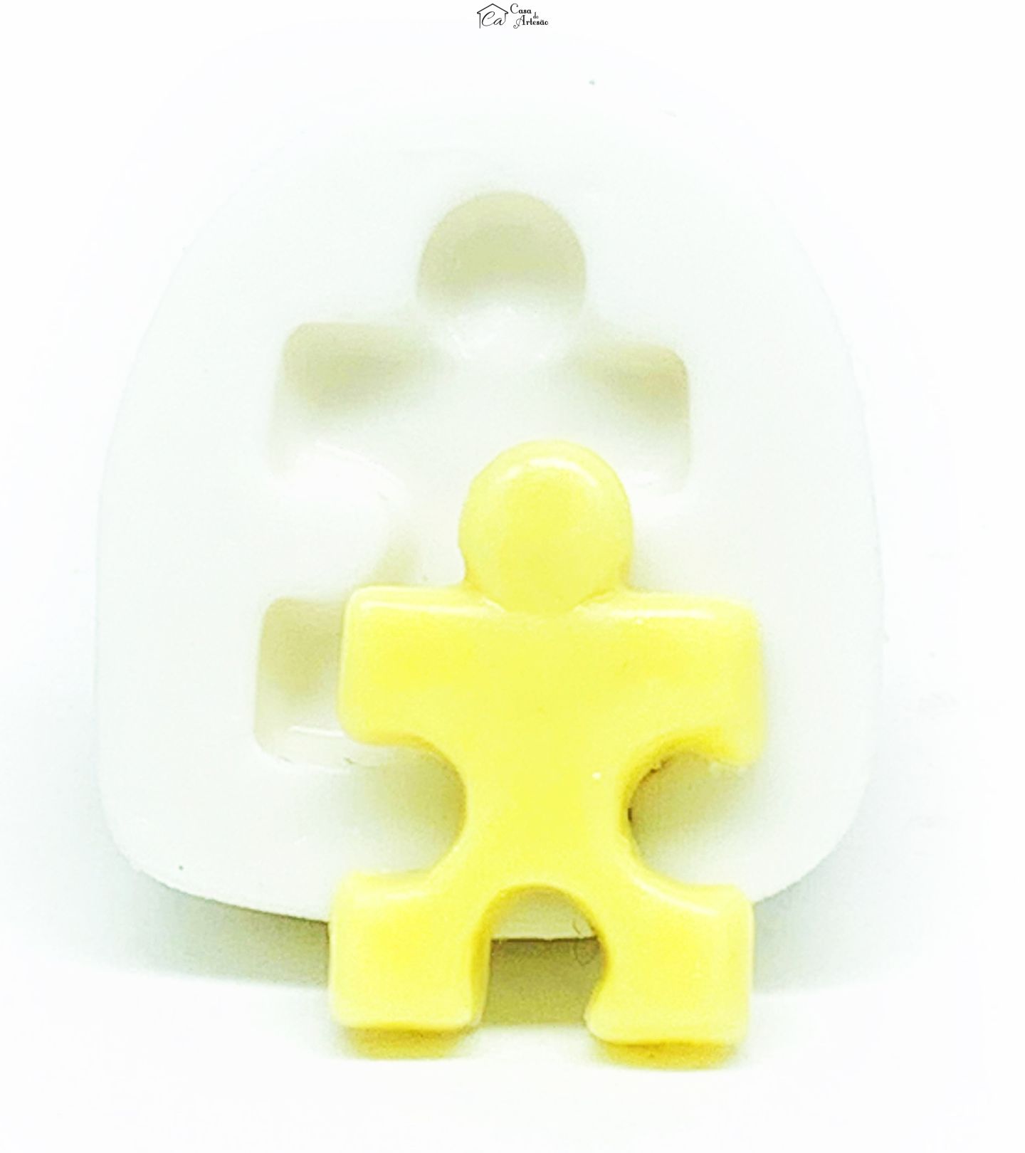 Molde de silicone - Quebra-Cabeça - Mod.01 - Pequeno - P1134