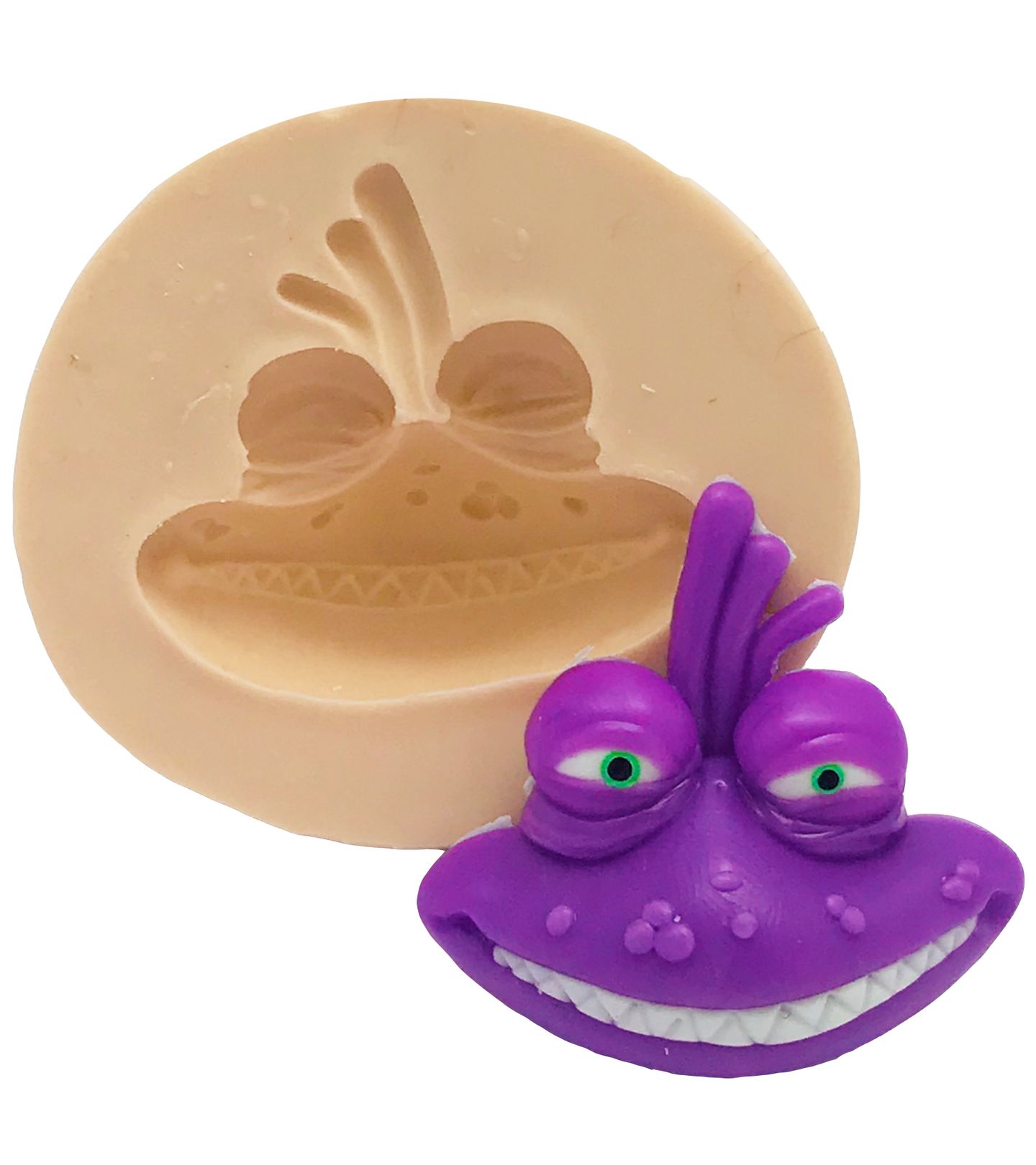 Molde de silicone - Monstros S/A - Rosto Randall - Medio - P452