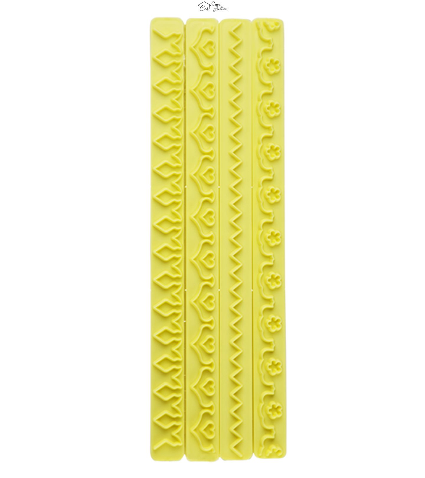 Reguas Blue Star Decorativas - Mod. 03 - 04 peças - Cod.2685