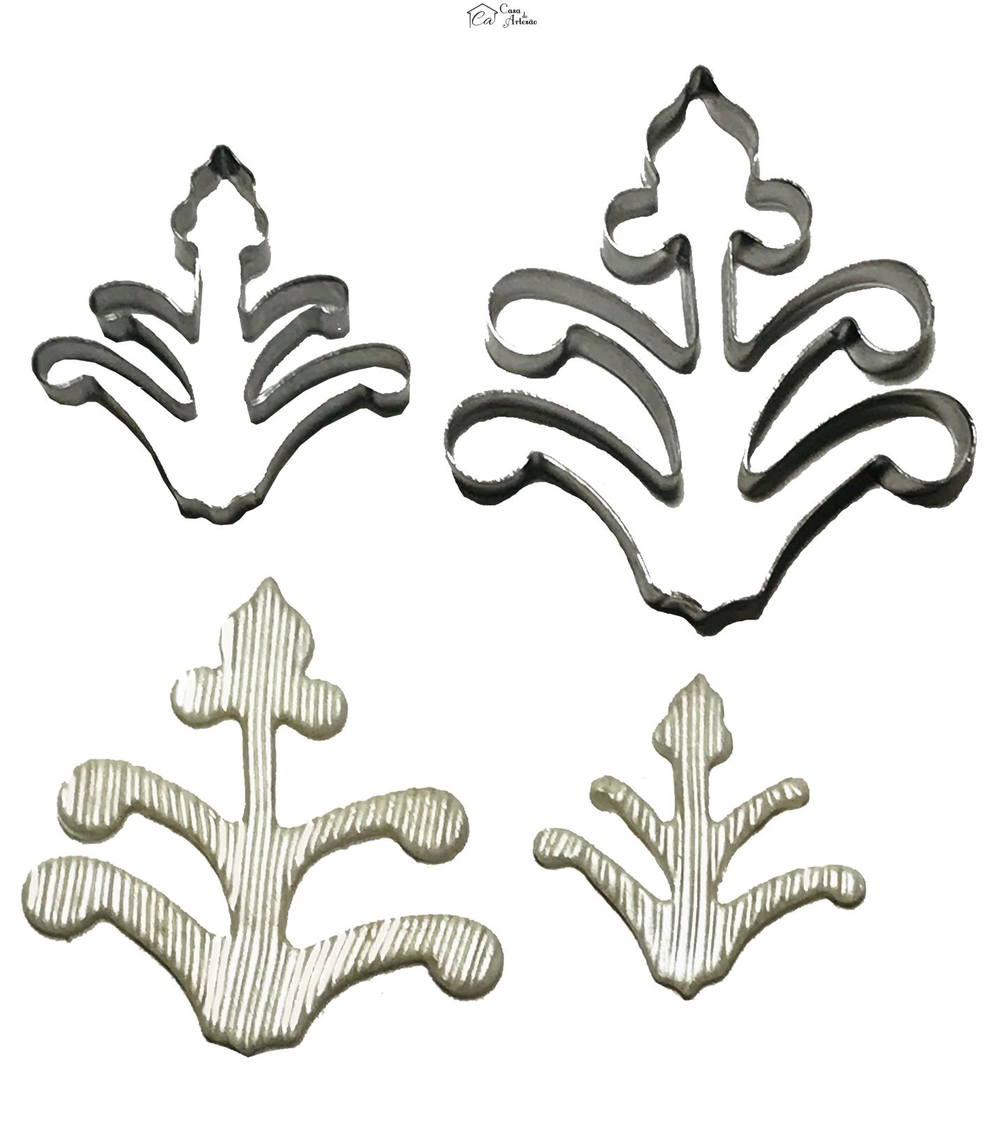 Cortador Aço - Decoração p/ Bolo - Gotico Duplo
