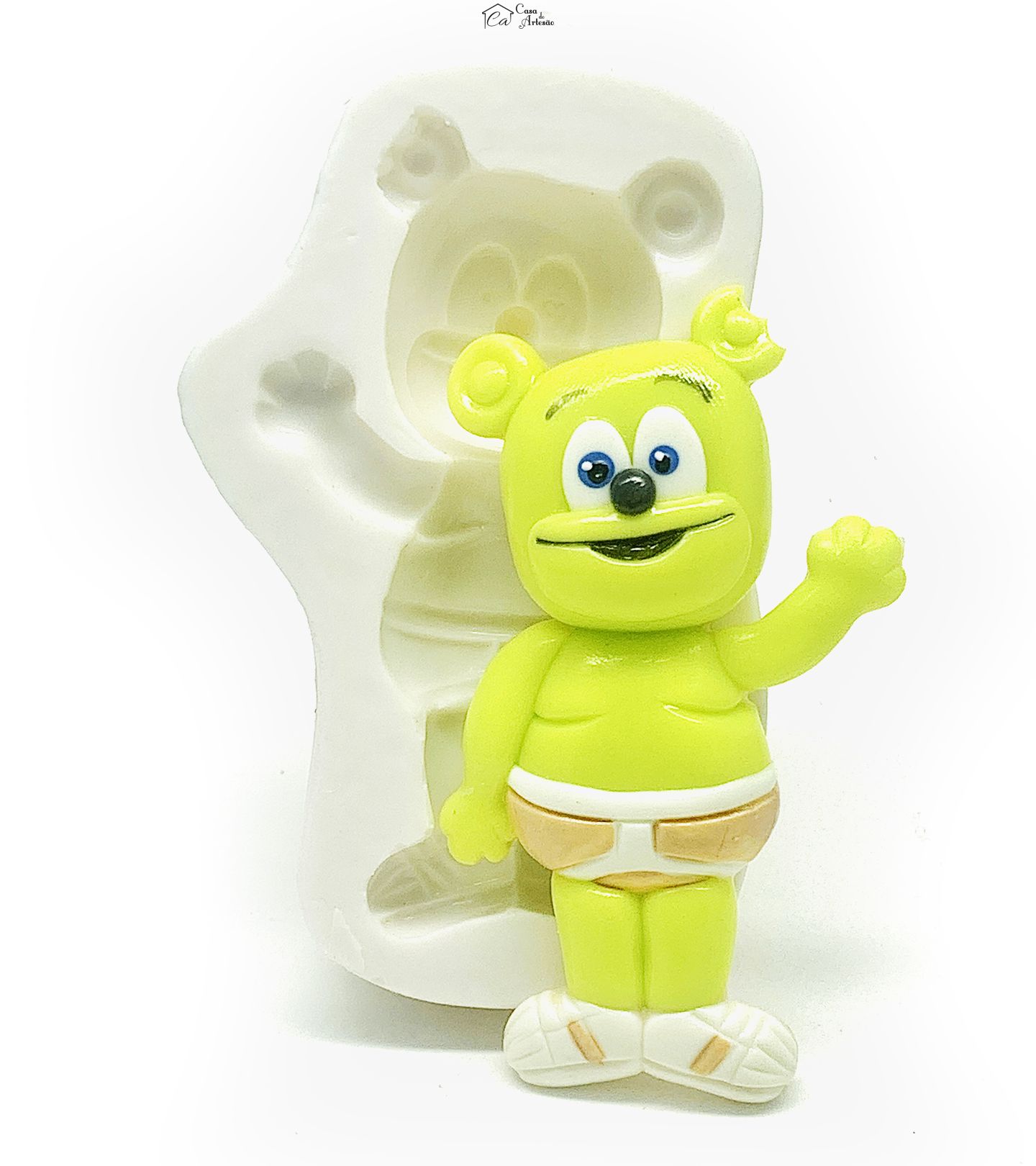 Molde de silicone - Ursinho Gummy - Urso Grande - P1142