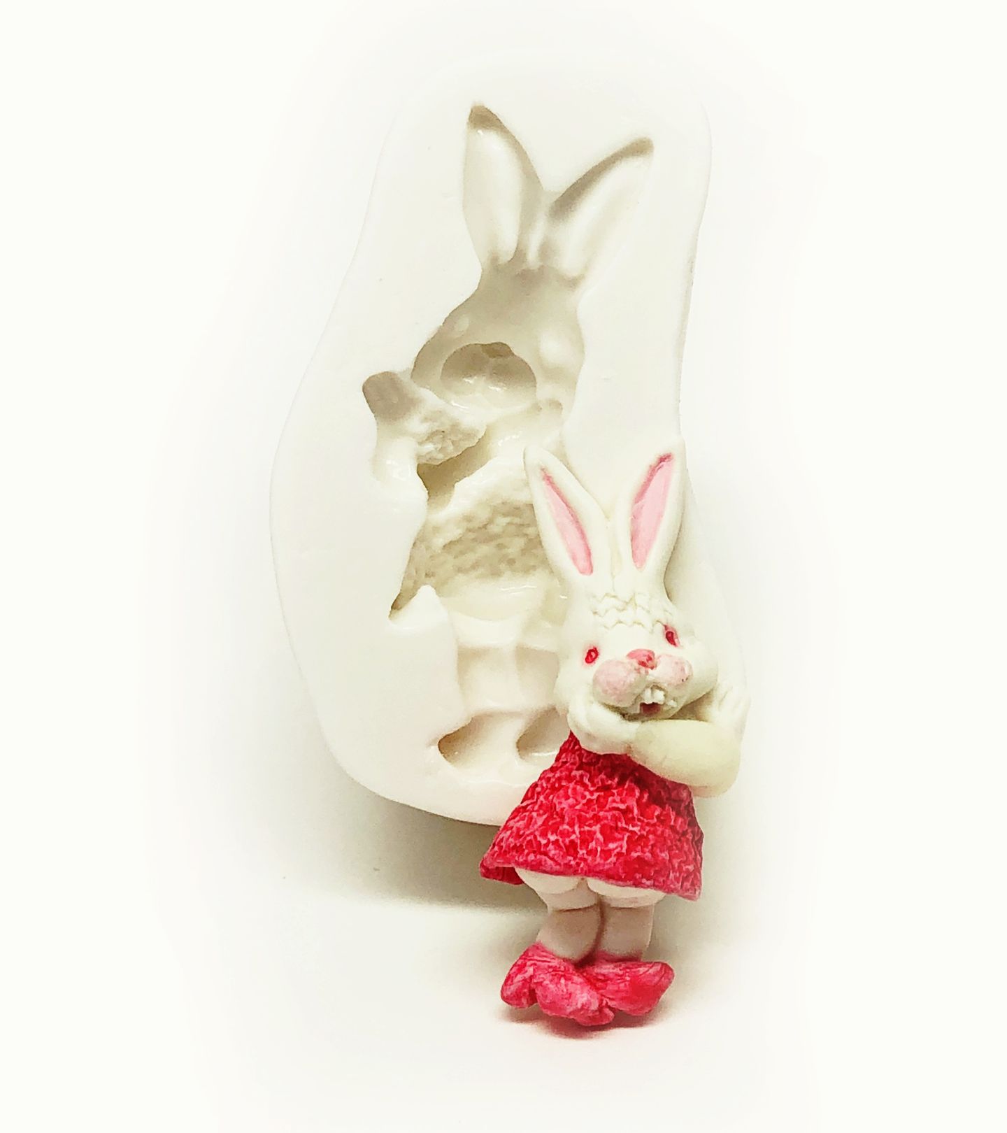 Coelha Charmosa de Vestido - P1122