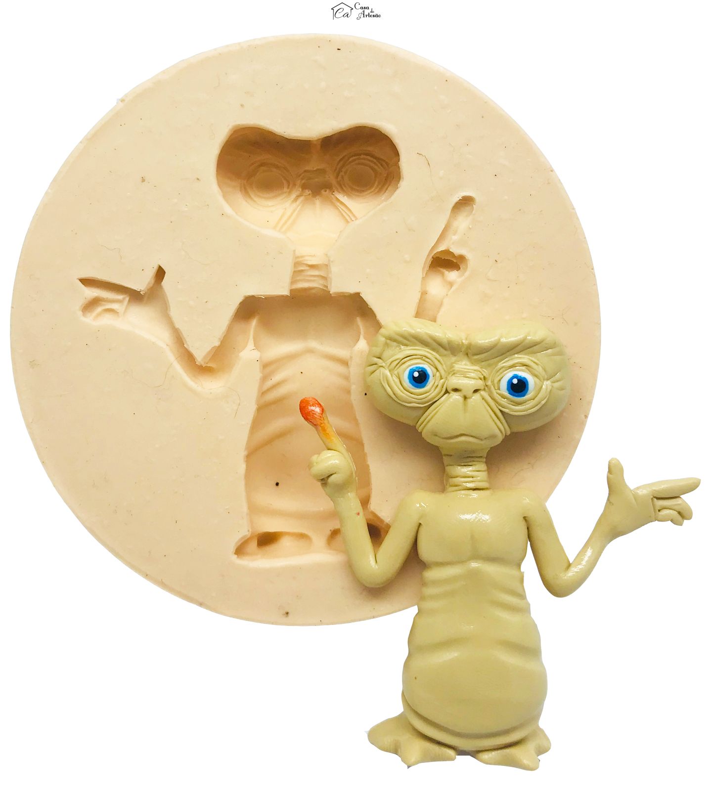 Molde de silicone - E.T.  - Grande - P496