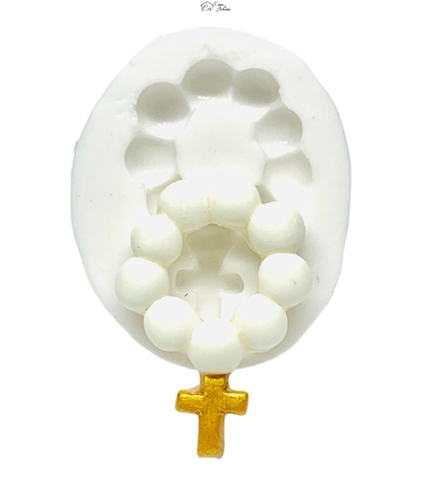 Molde de silicone - Terço - Mod.03 - Medio- P1235