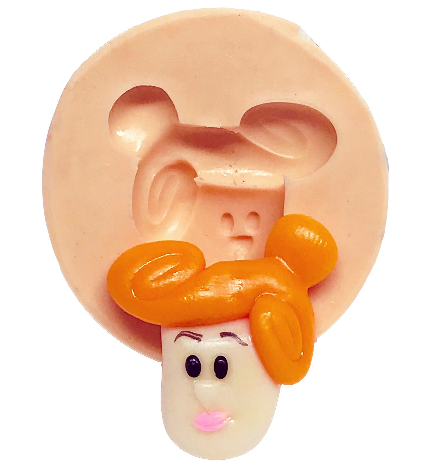 Flintstones - Rosto Wilma - Pequeno - P606