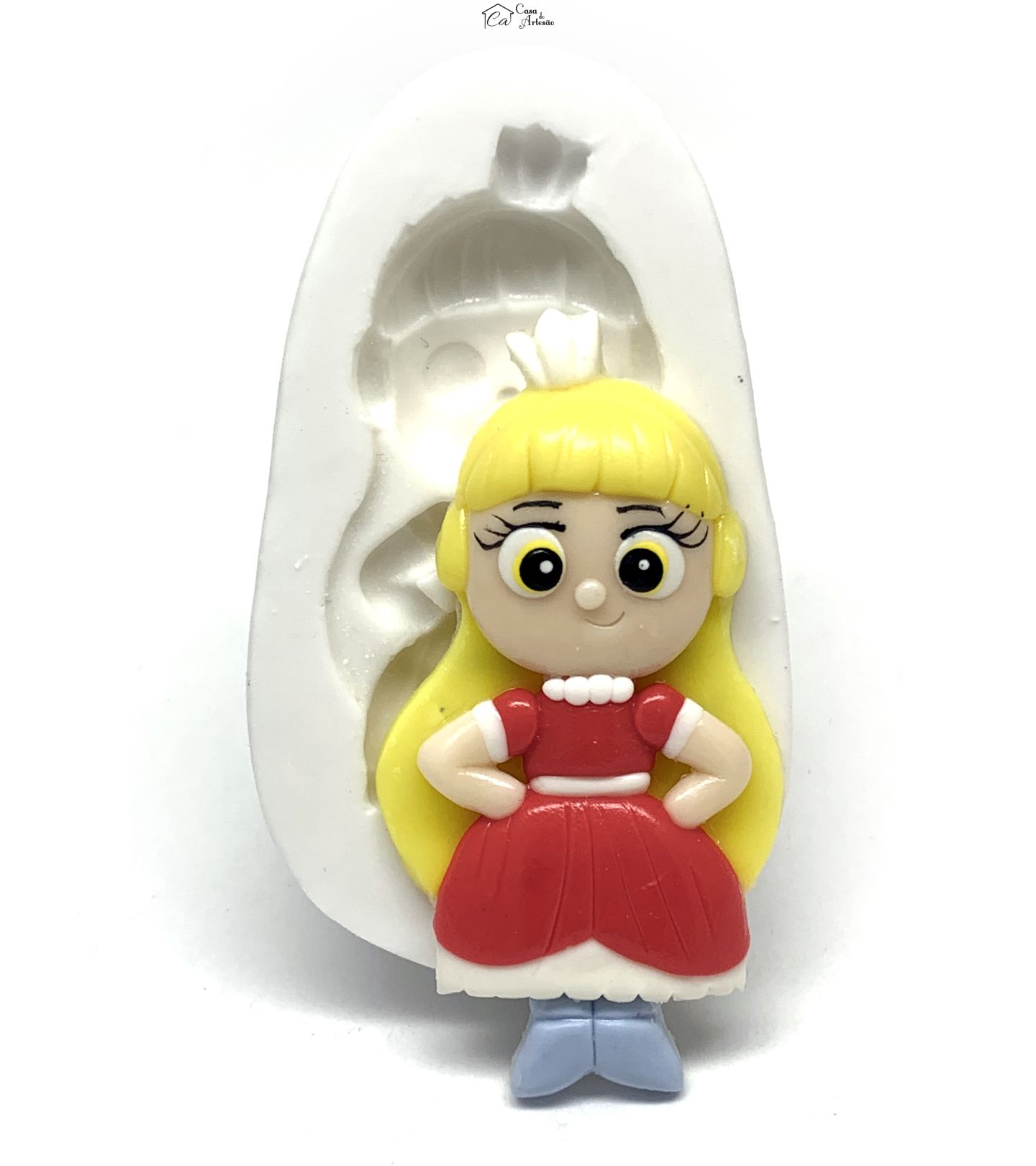 Molde de silicone - Vera e o Reino do Arco Iris - Grizelda - Grande - P1192