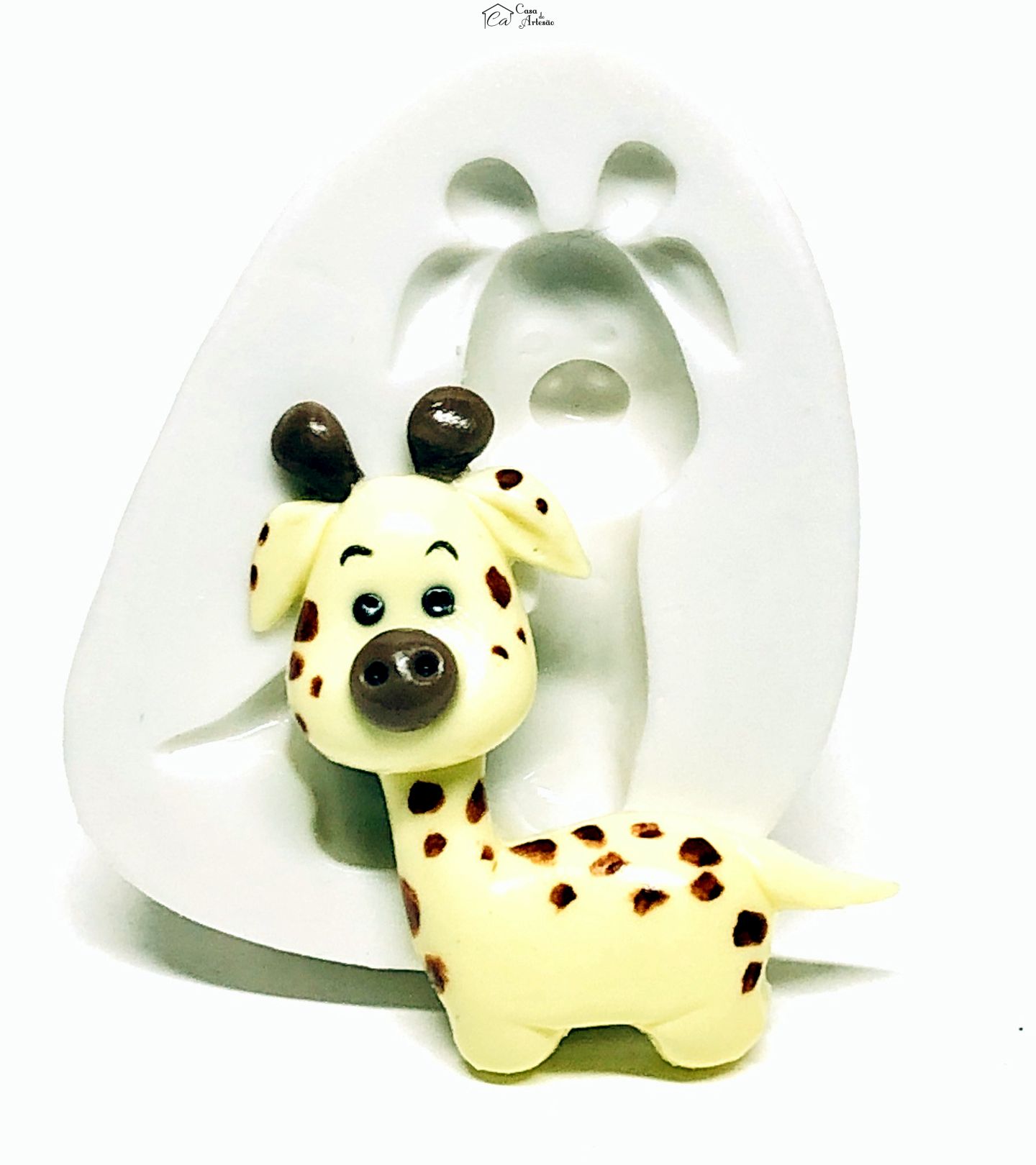 Molde de silicone - Girafa - Media - P1082