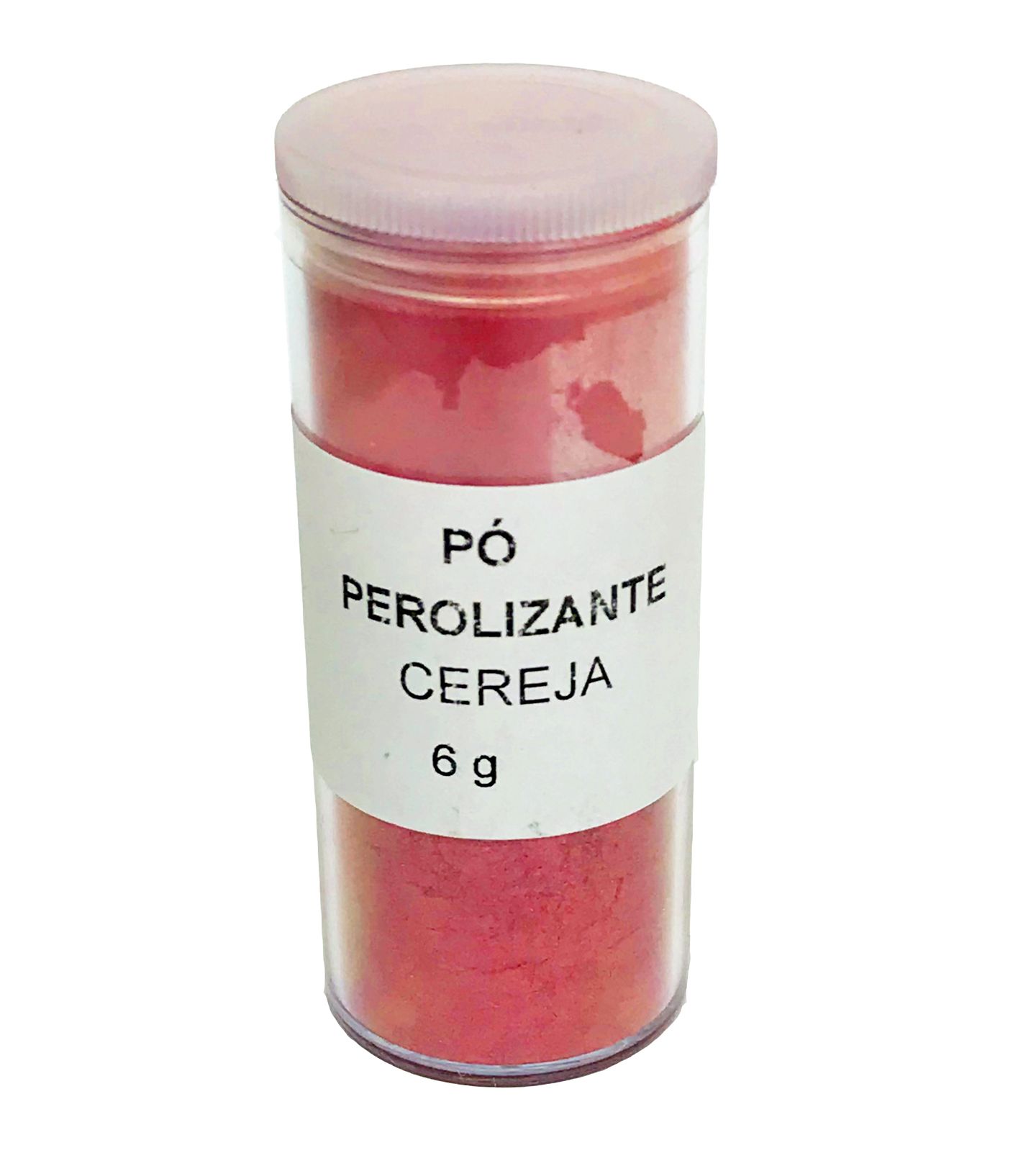 Pó - Casa do Artesao - Perolizante - Cereja - 6 G