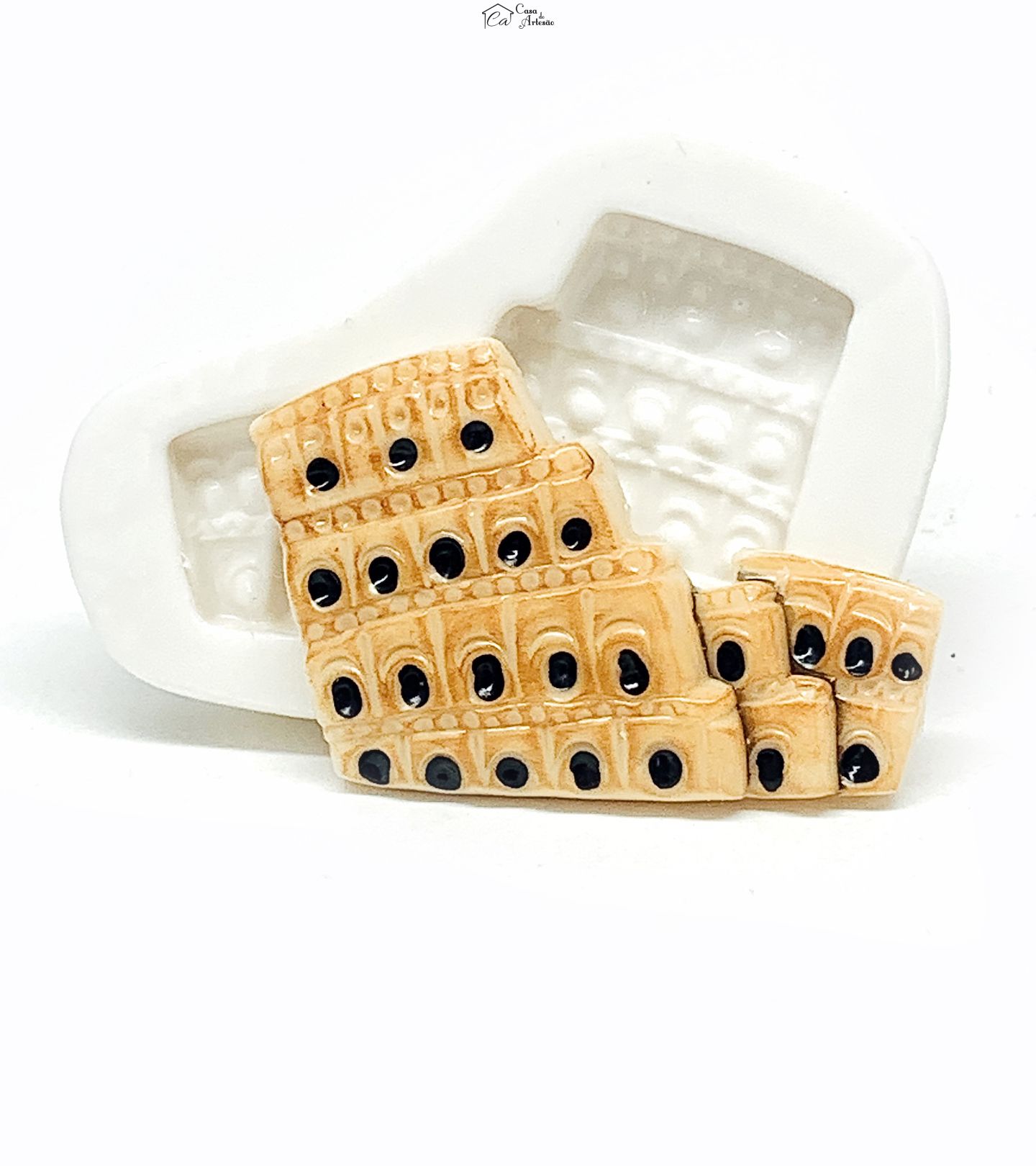 Molde de silicone - Coliseo - Medio - P1136