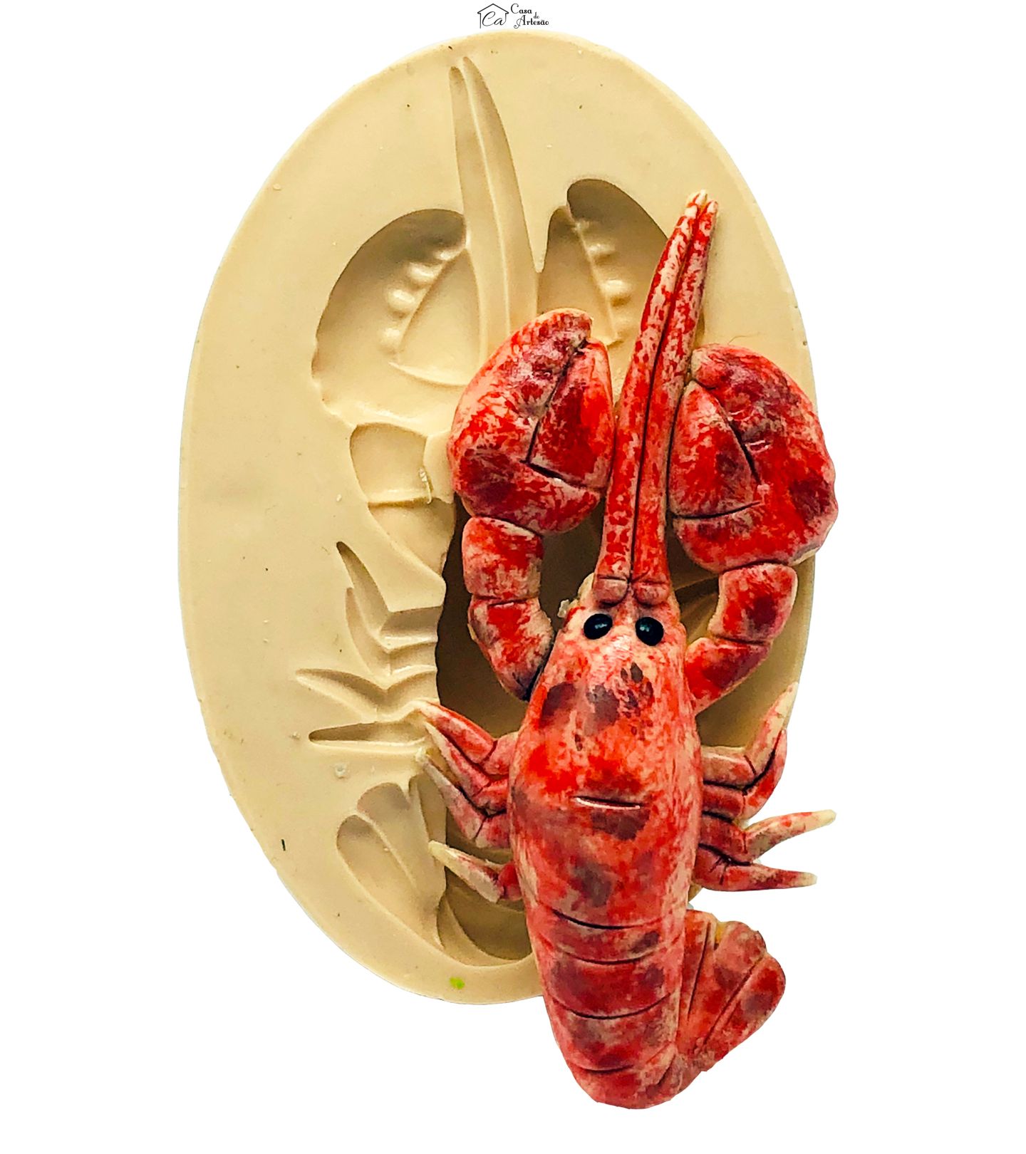 Molde de silicone - Mar - Lagosta - Grande  - P784