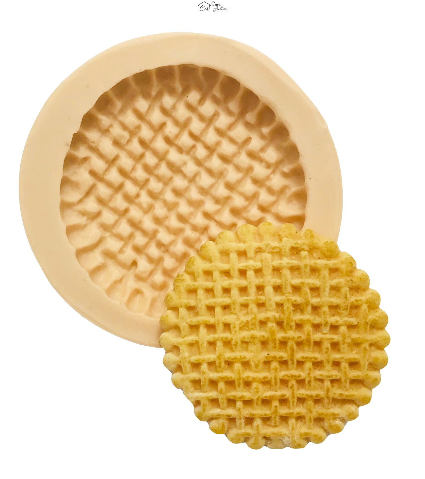 Molde de silicone - Bolacha