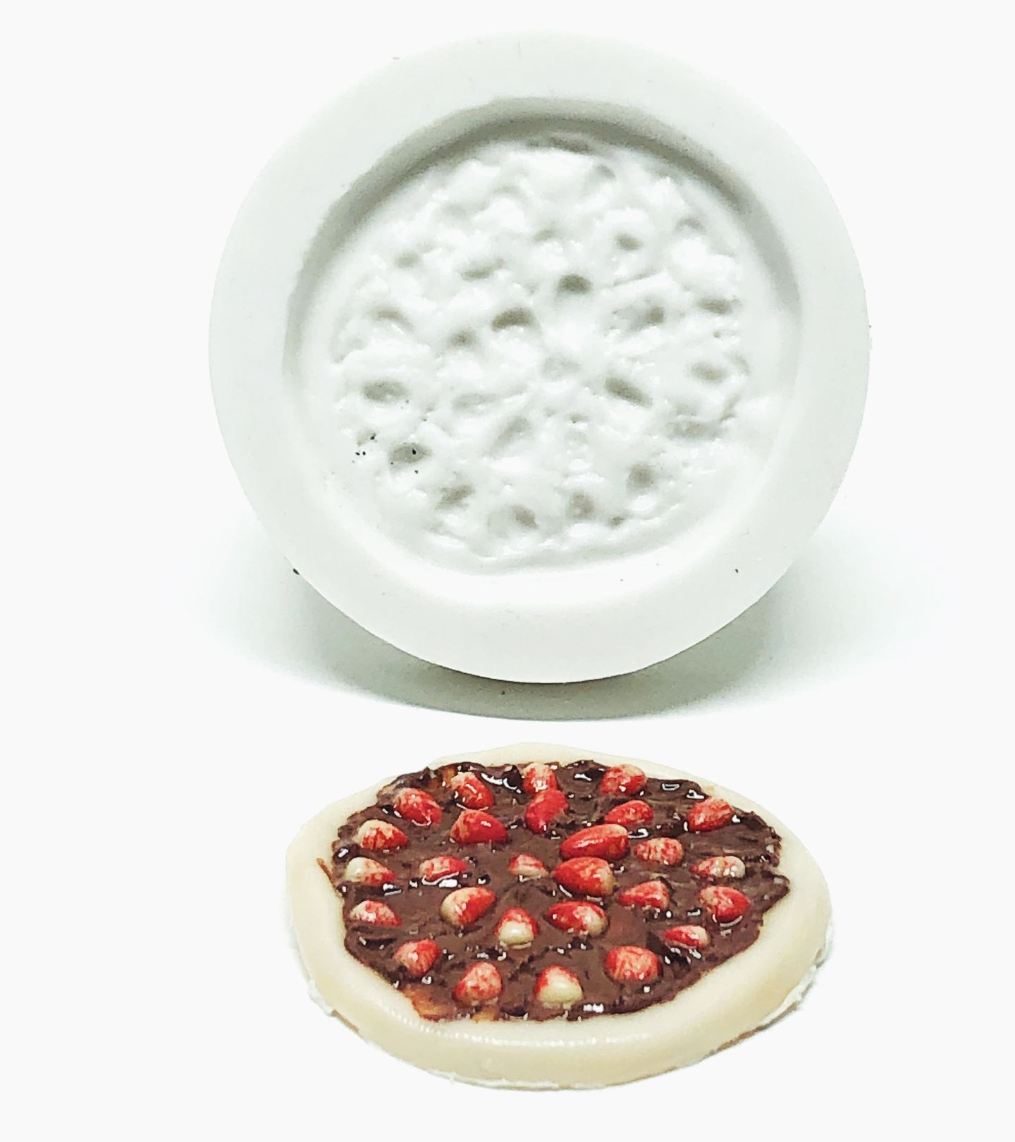 Pizza - Morango com Chocolate - Pequena - P1042