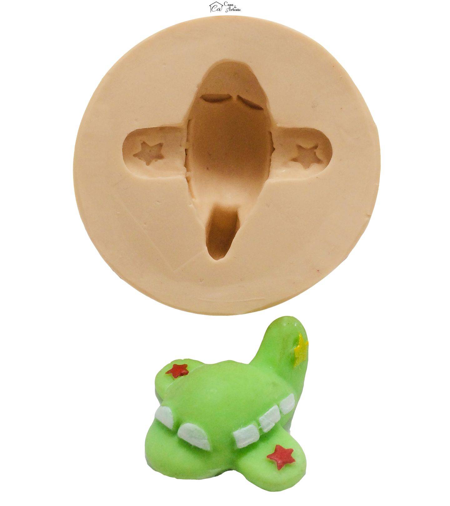 Molde de silicone - Aviao Gd