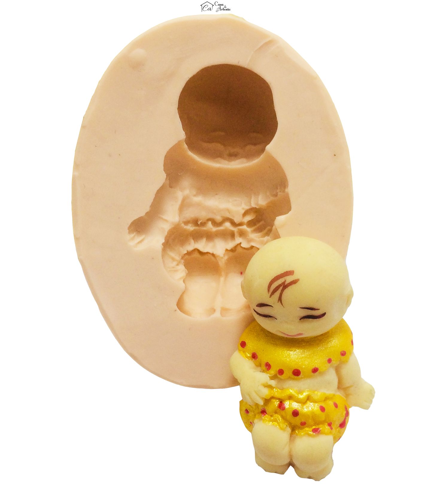 Molde de silicone - Bebezinho
