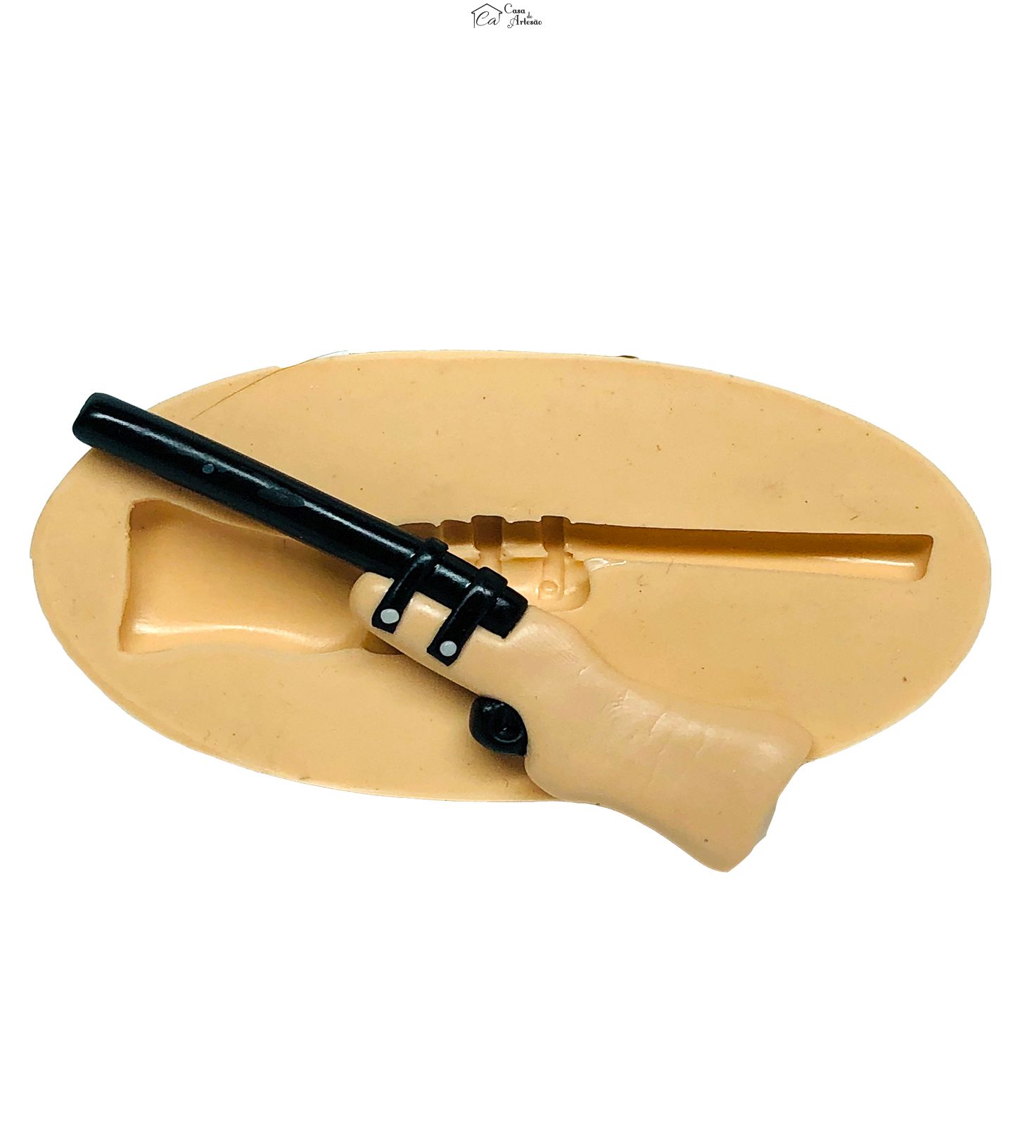 Molde de silicone - Tradições Nordestinas - Espingarda - Grande - P674