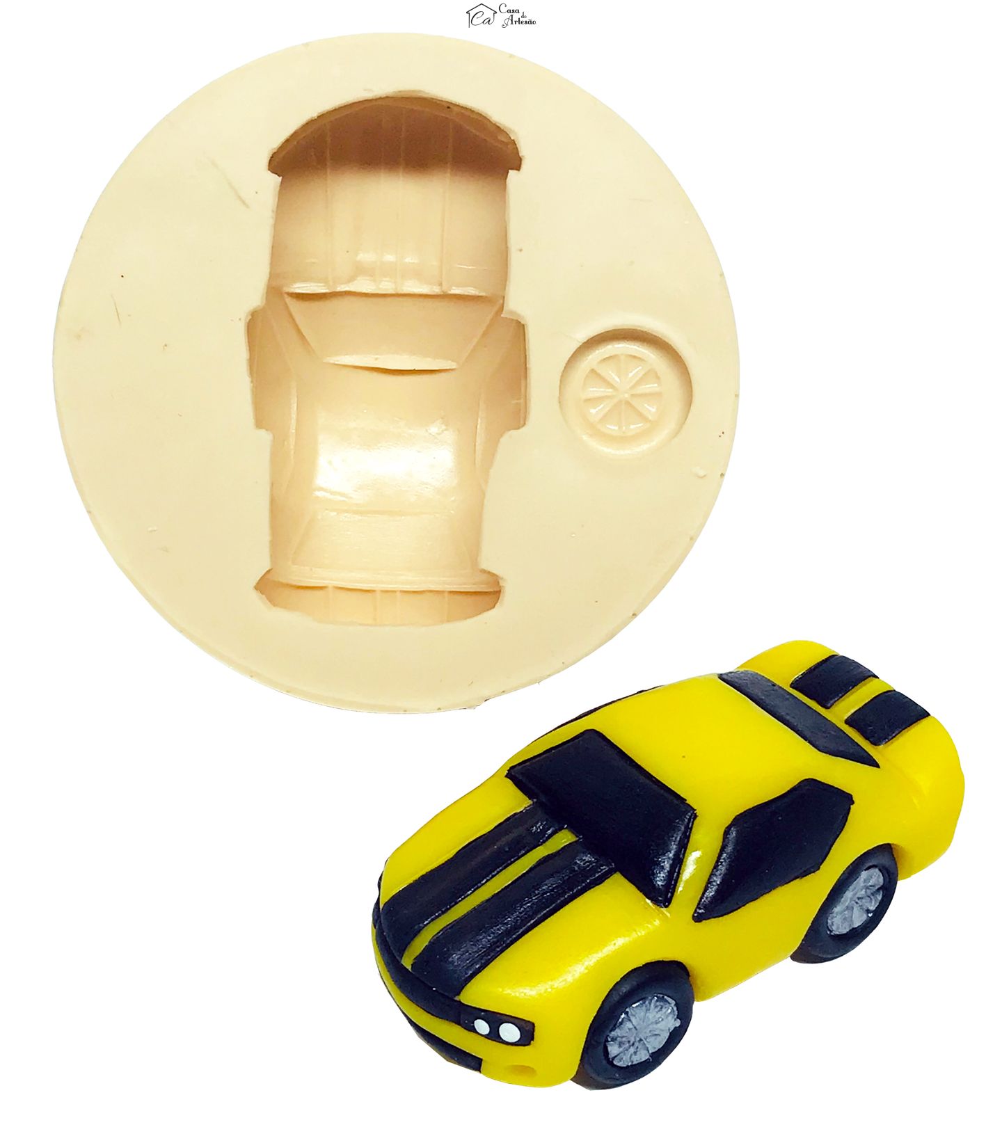 Molde de silicone - Carro - Camaro - Grande