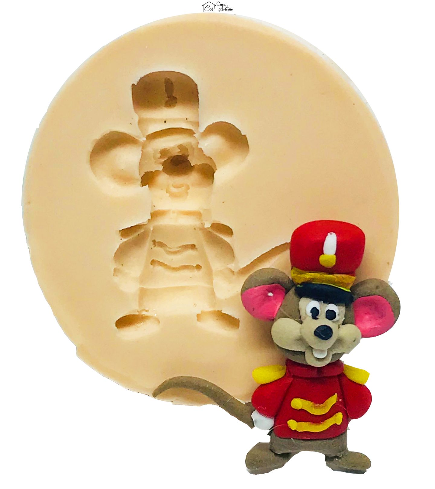 Molde de silicone - Dumbo - Timothy - Pequeno - P543