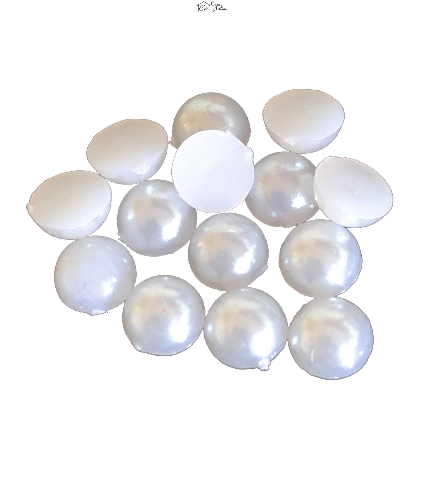 Missanga - 1/2 Perola - 6mm - Dedal