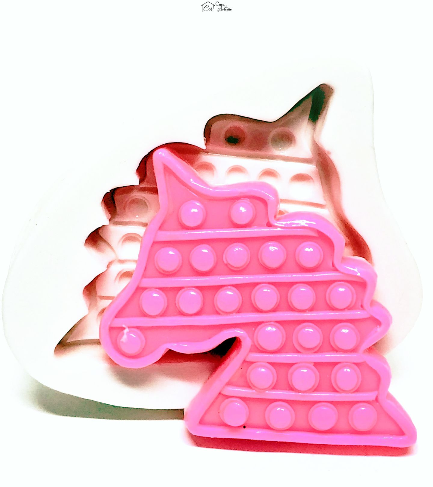 Molde de silicone - Fidget - Unicornio - Grande - P1092