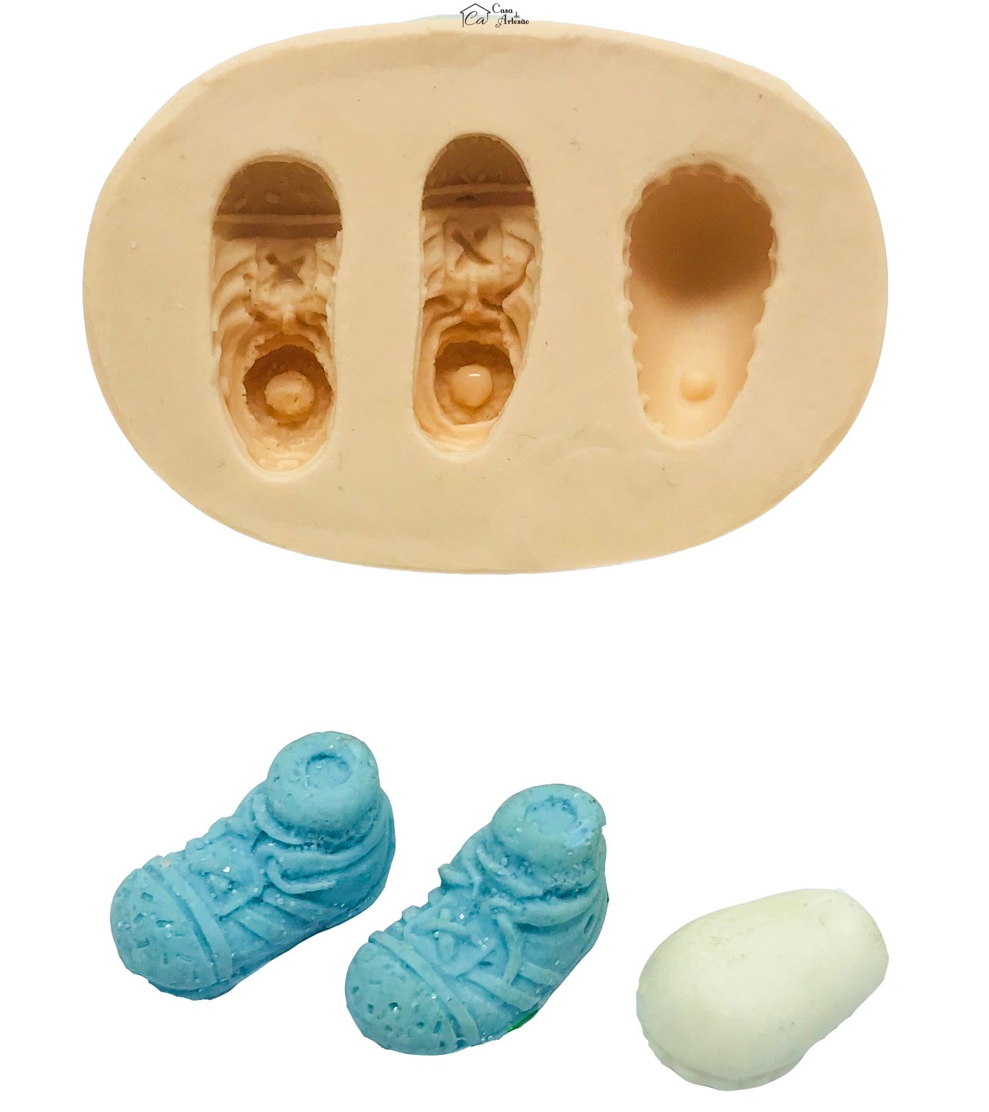 Molde de silicone - Tenis (3)