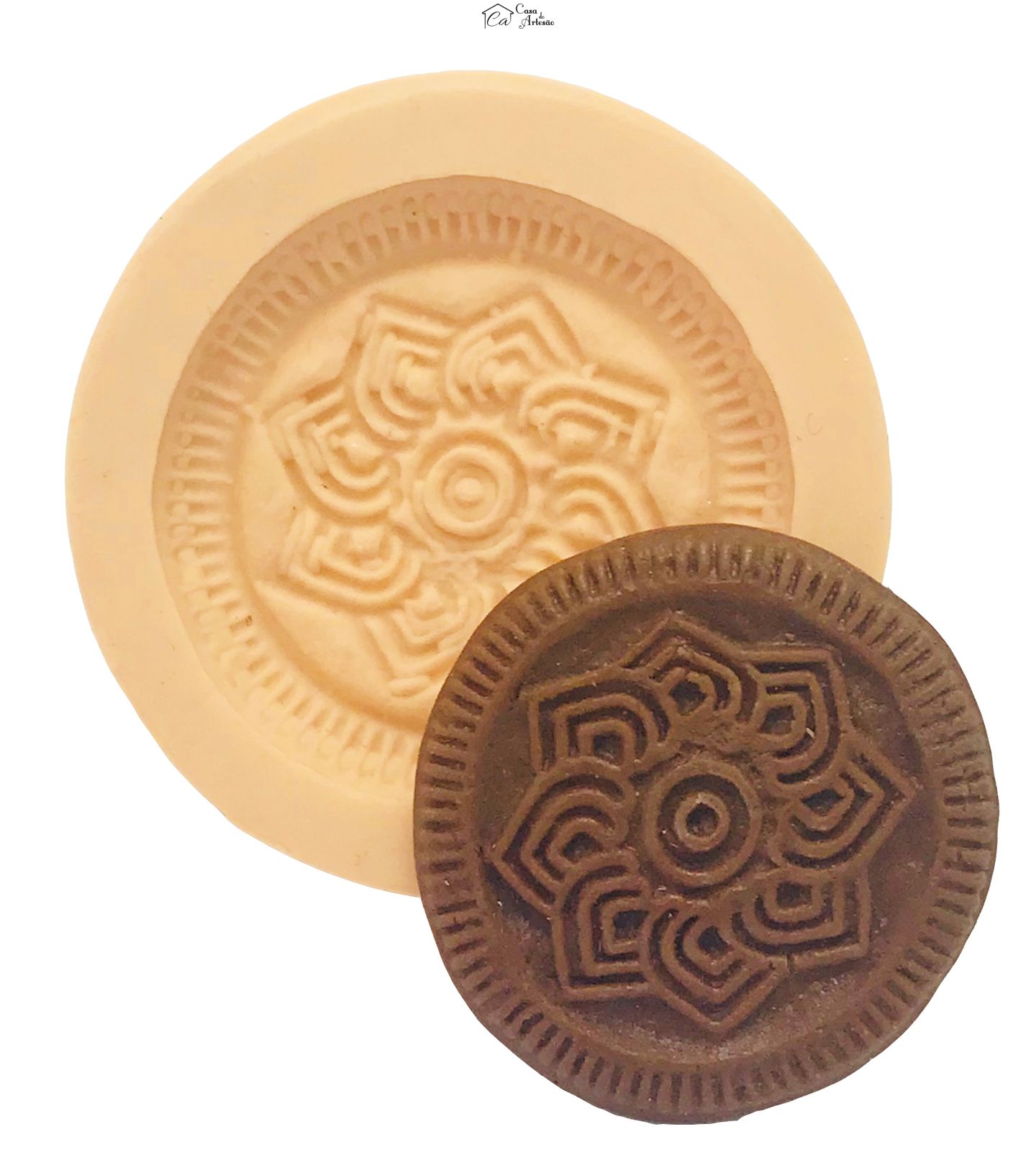 Molde de silicone - Bolacha