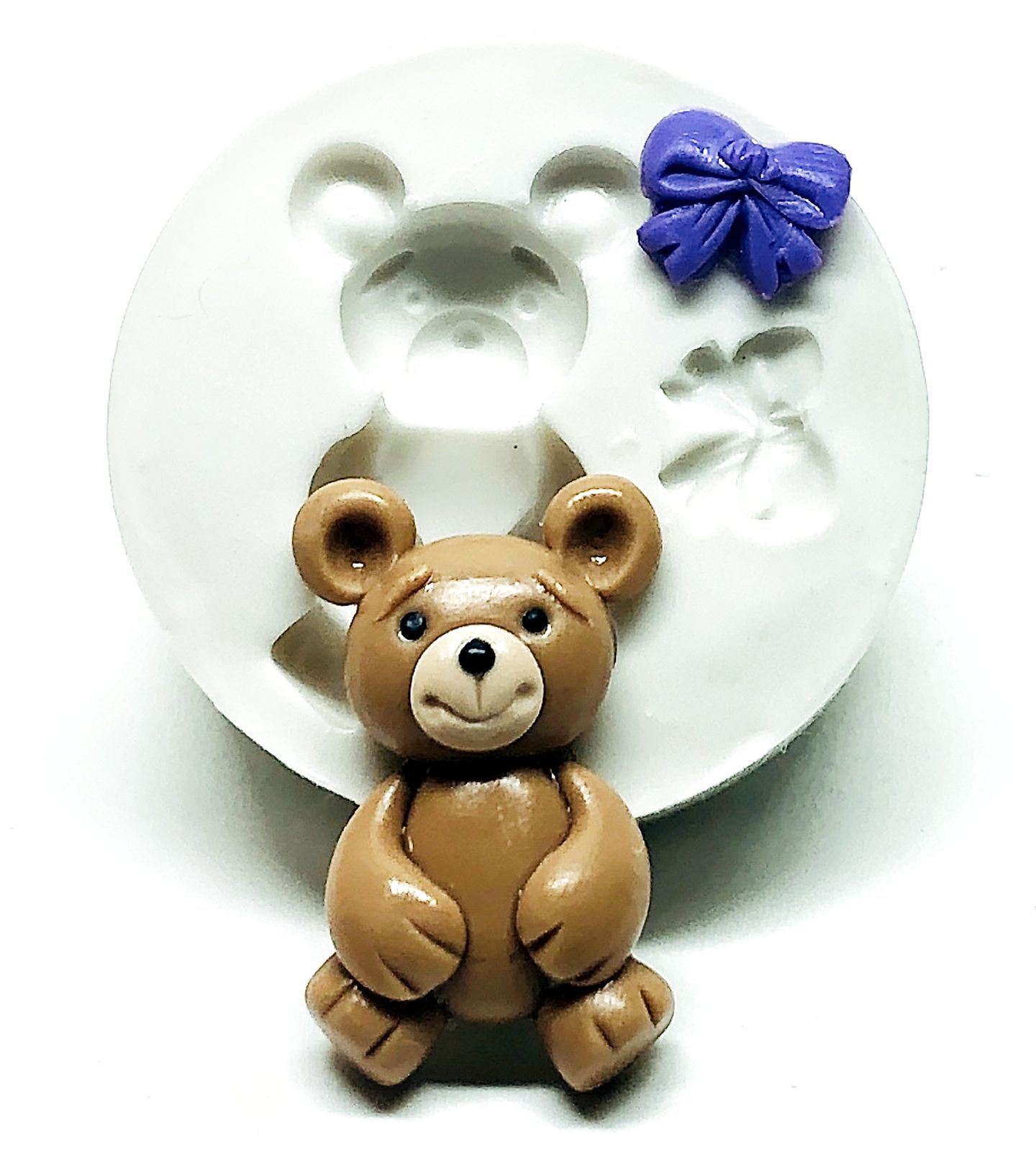 Urso com Laço - Pequeno - P1014