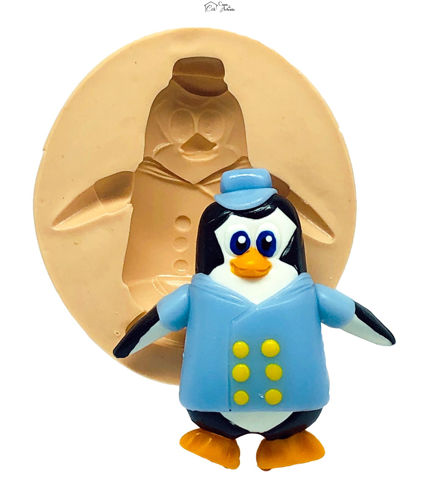 Molde de silicone - Tots - Pip - Grande - P813