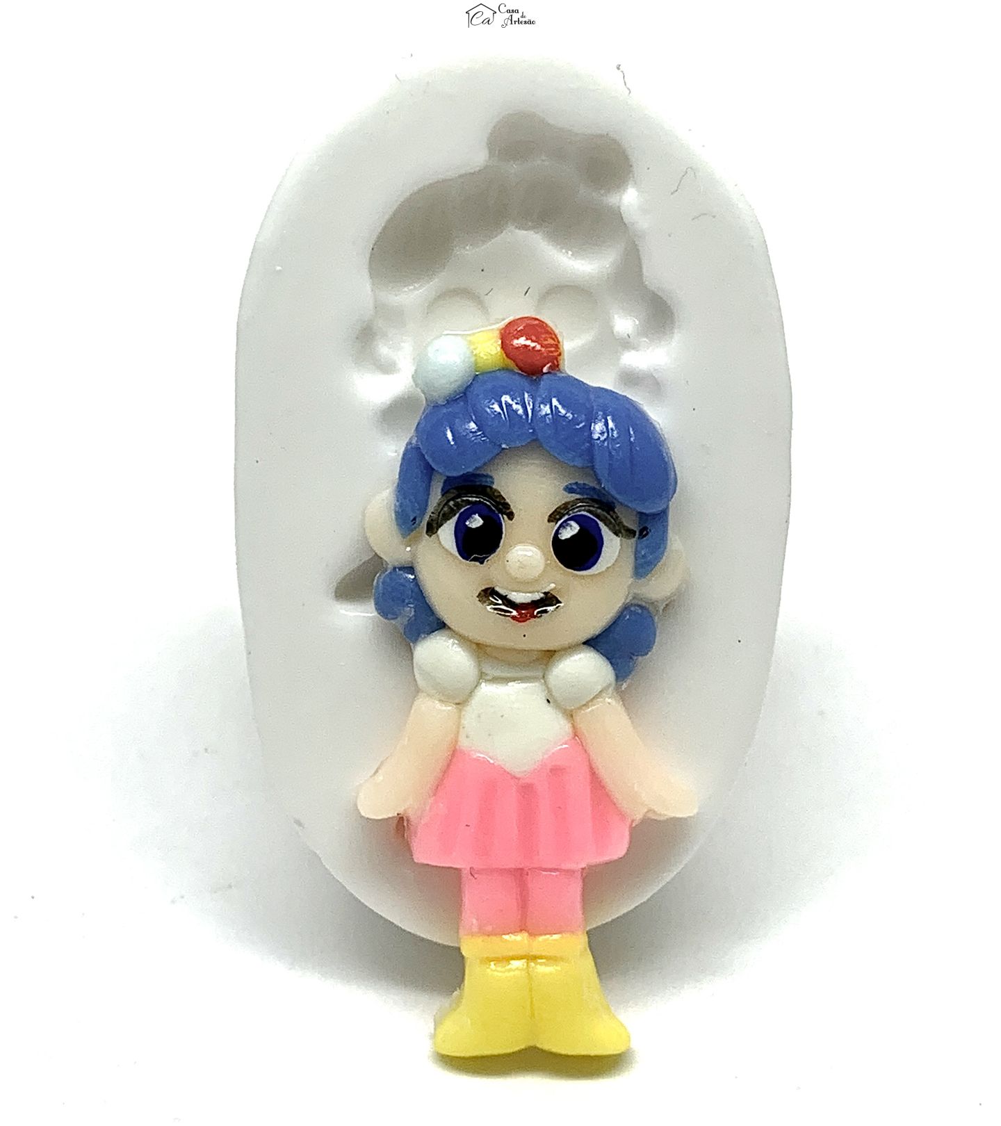 Molde de silicone - Vera e o Reino do Arco Iris - Vera - Pequena - P1197