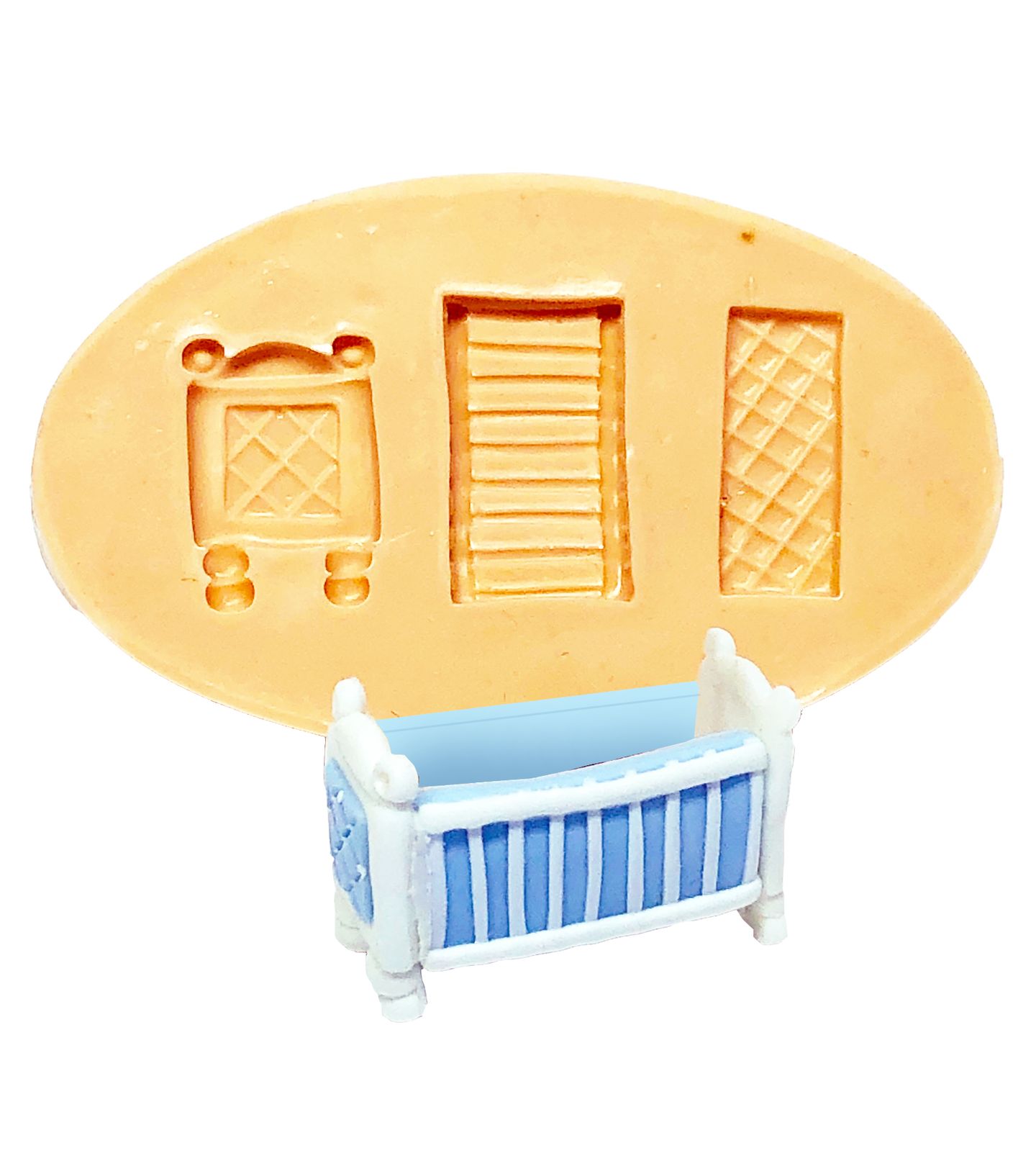 Moveis Bebê - Berço - Pequeno - P654